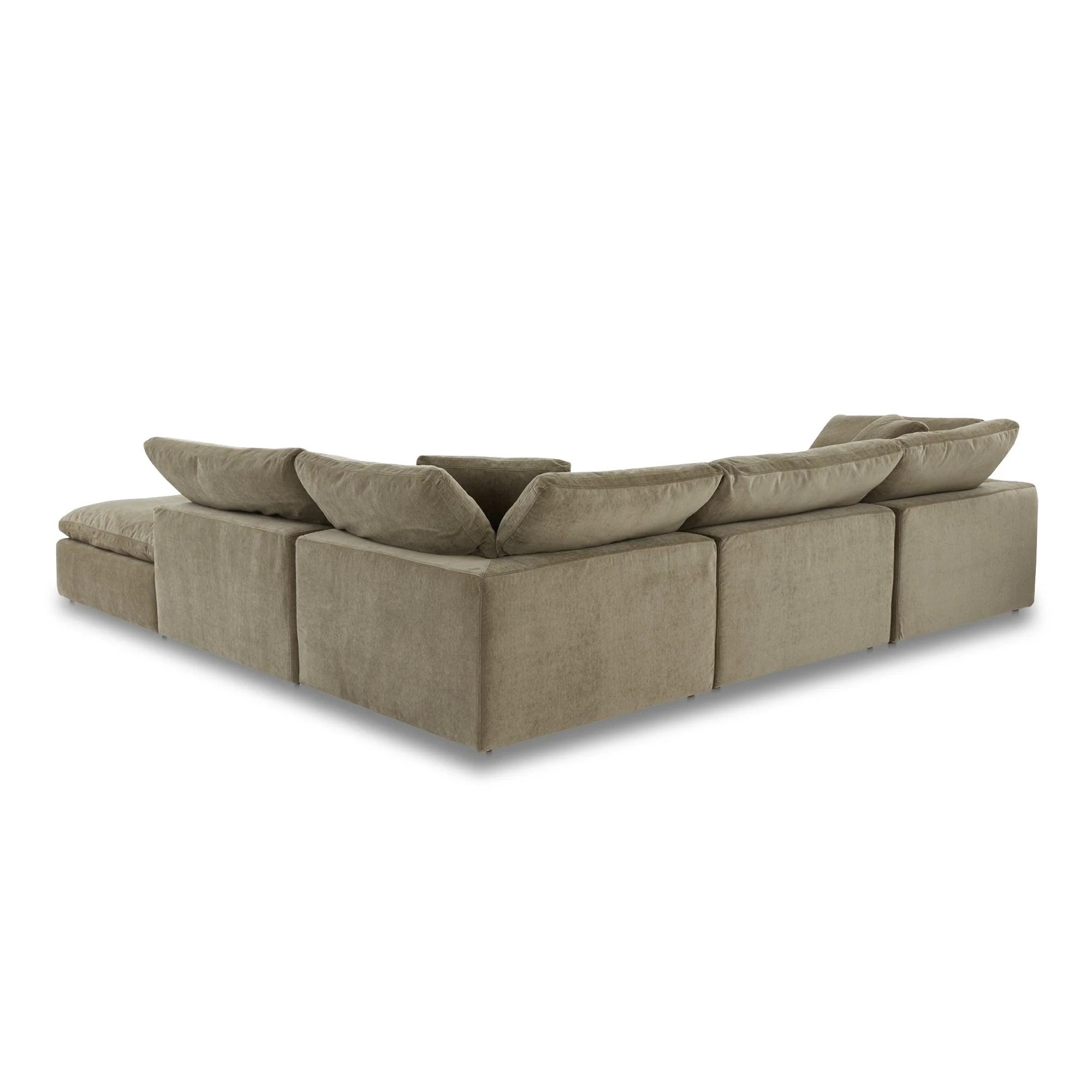 Clay Dream Modular Sectional Performance Fabric Desert Sage - Remutear