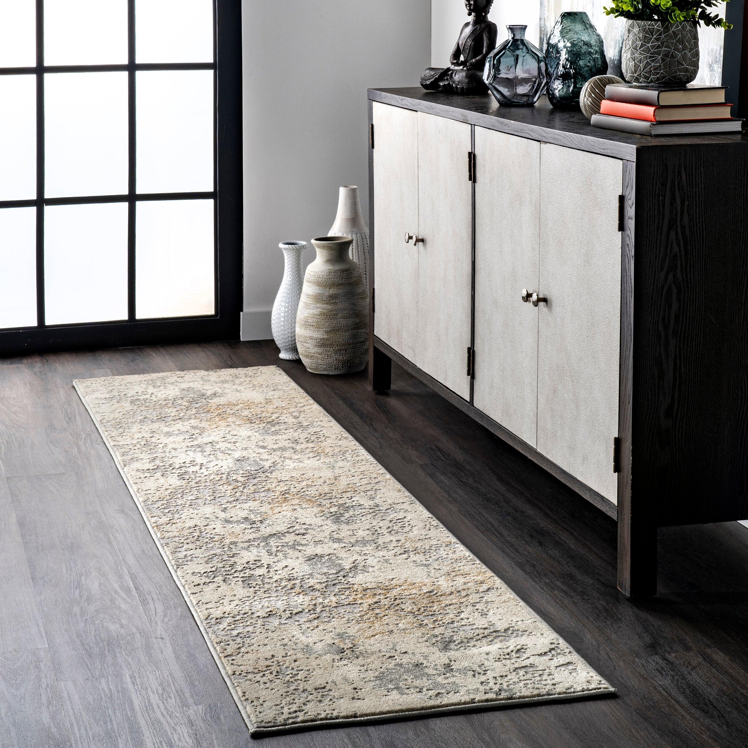 Chastin Modern Abstract Area Rug - Remutear