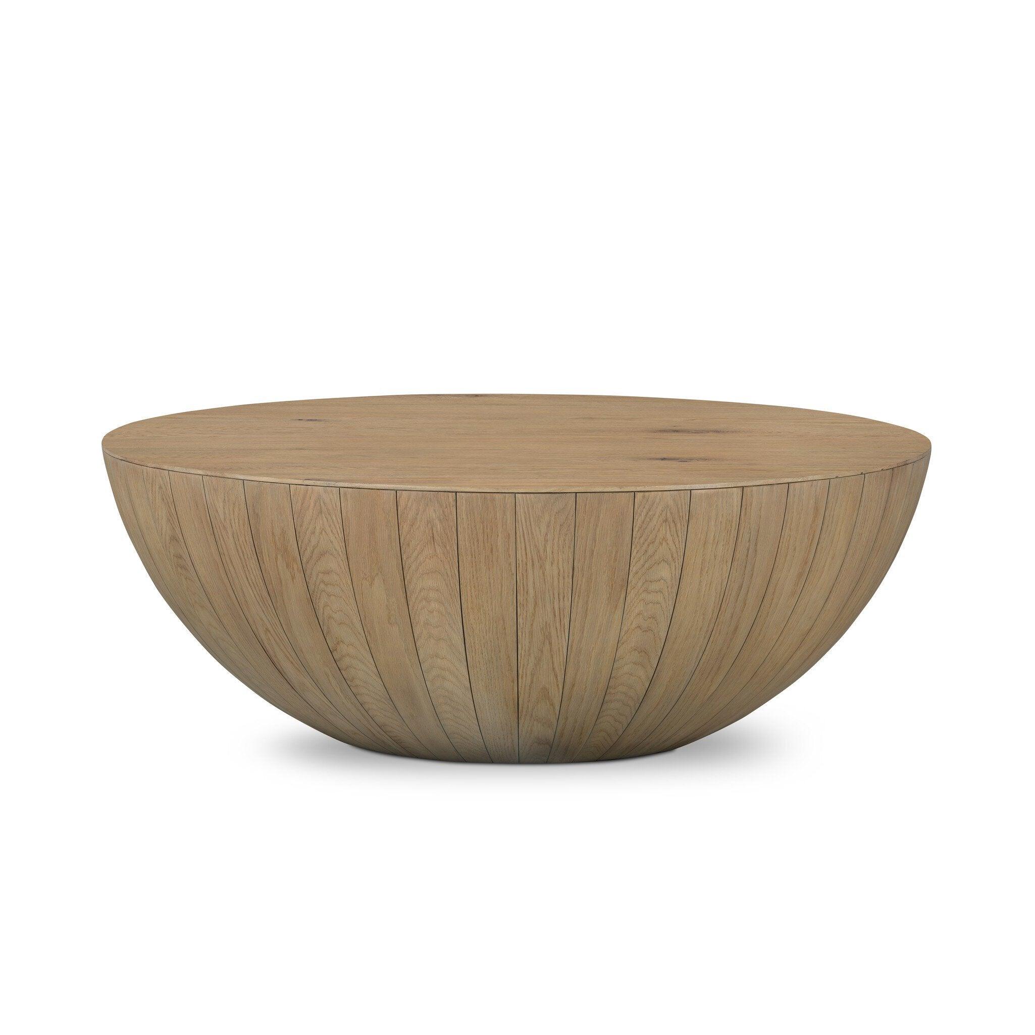 Ryan Oak Coffee Table - Remutear