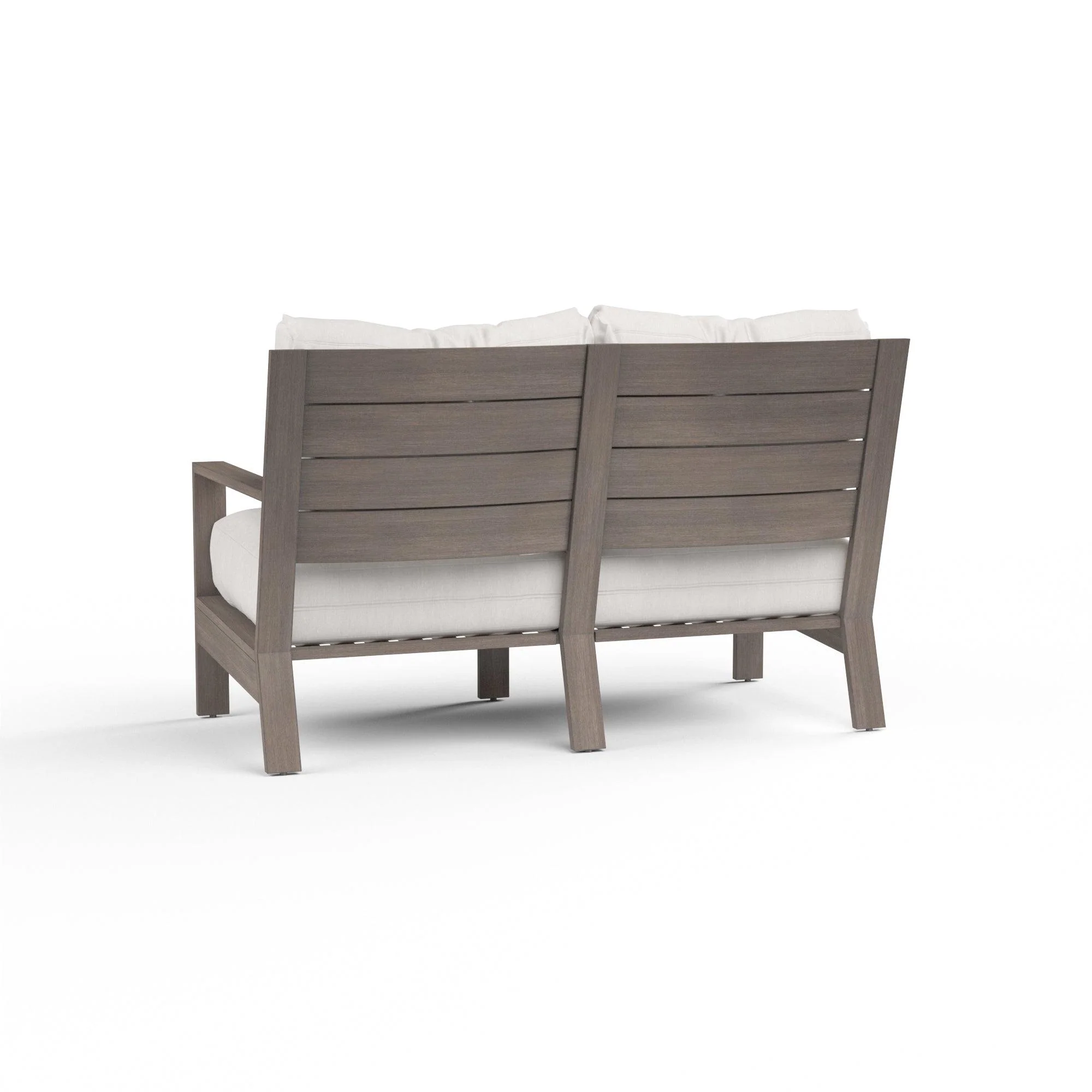 Laguna Loveseat in Canvas Flax, No Welt - Remutear
