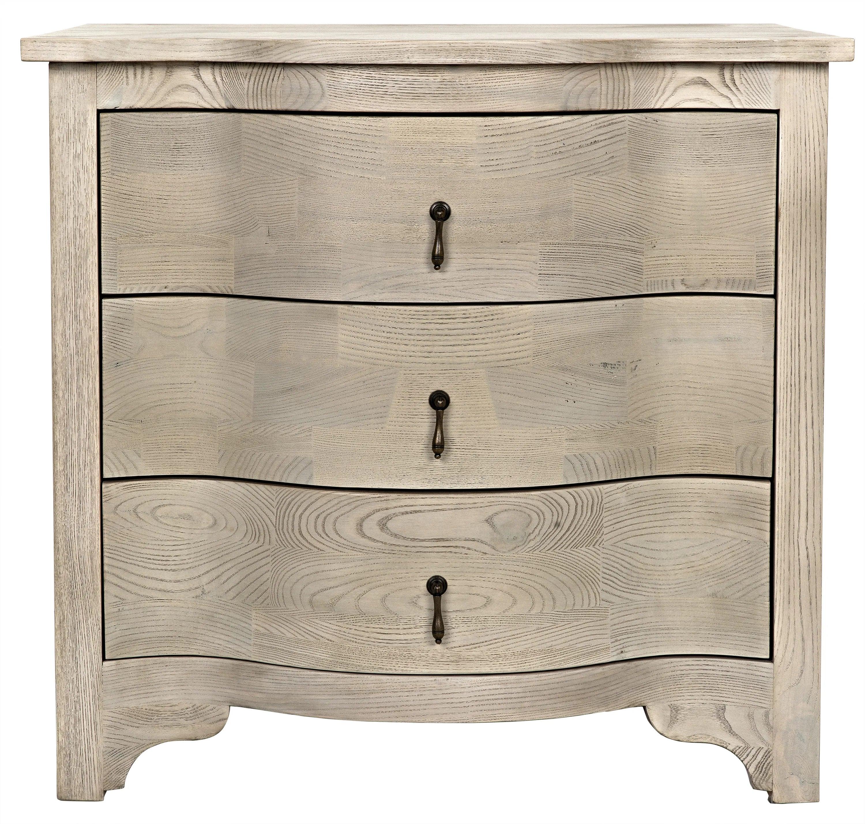 Curved Front Side Table - Remutear