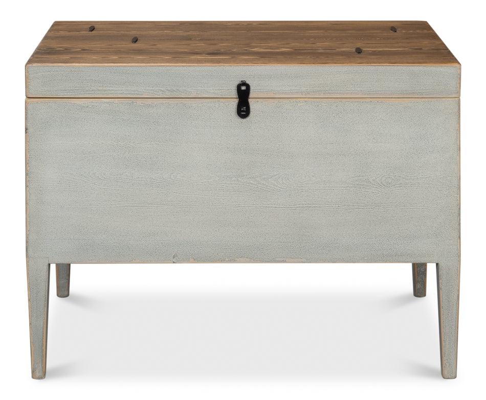 Trunk Side Table W/ Secret Storage - Remutear