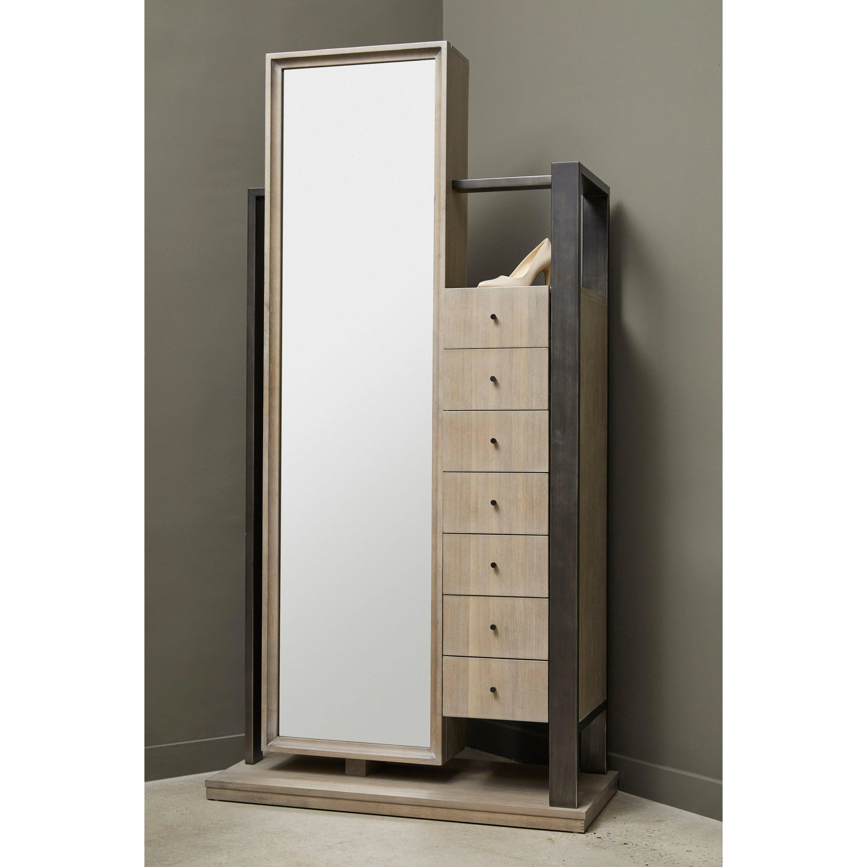 Mirror Semanier with Storage - Remutear