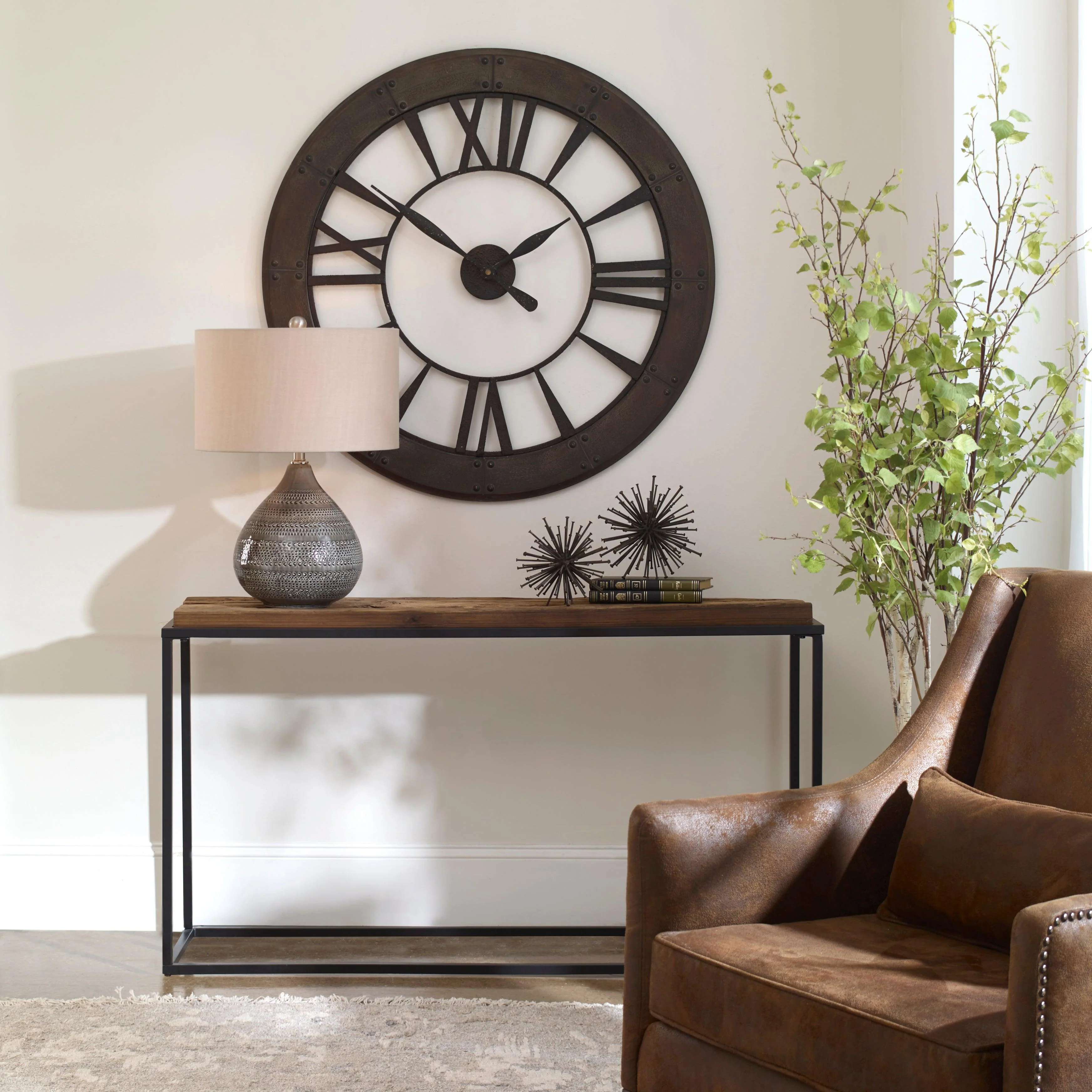 HOLSTON SALVAGED WOOD CONSOLE TABLE - Remutear