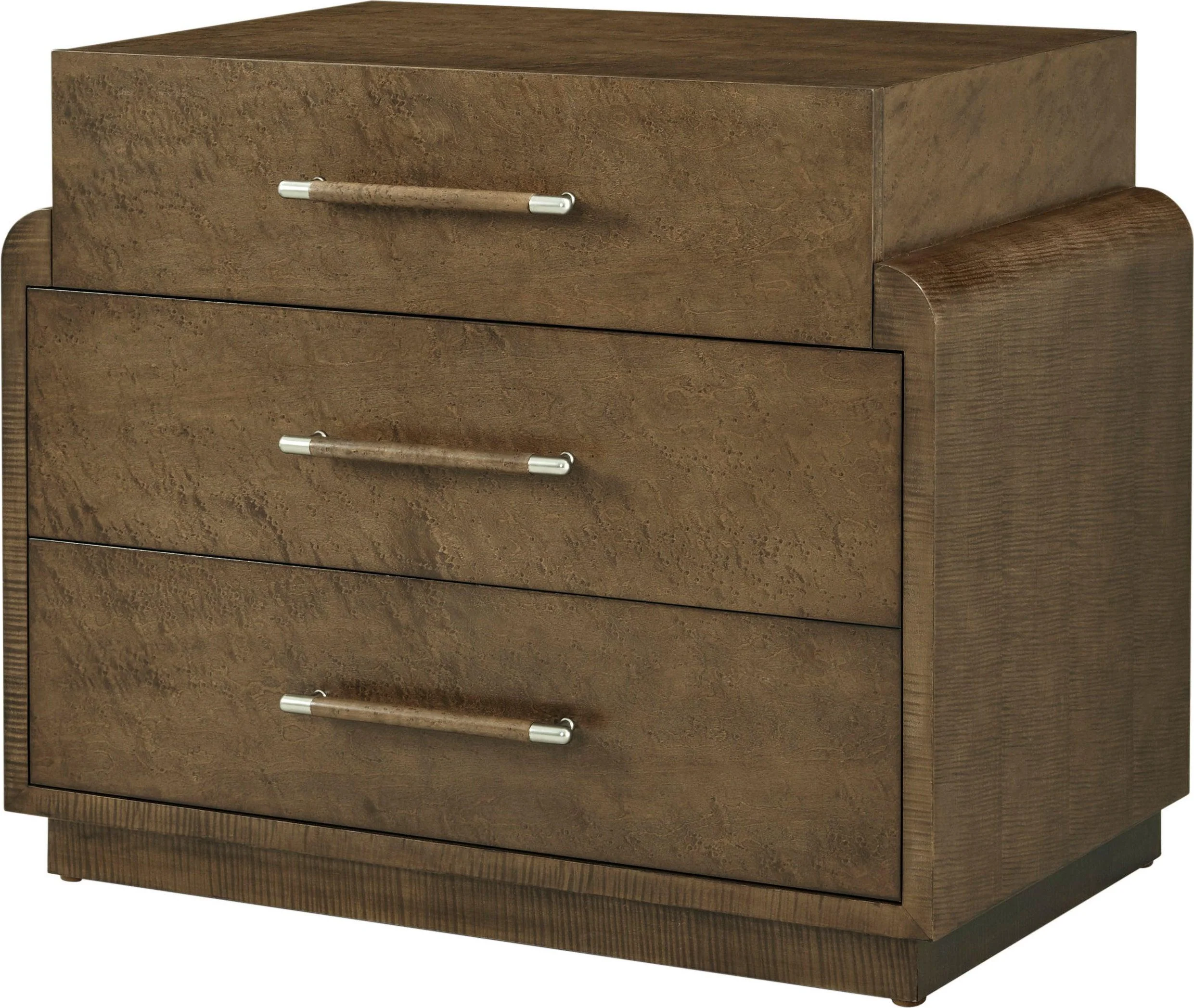 Origins Three-Drawer Nightstand - Remutear