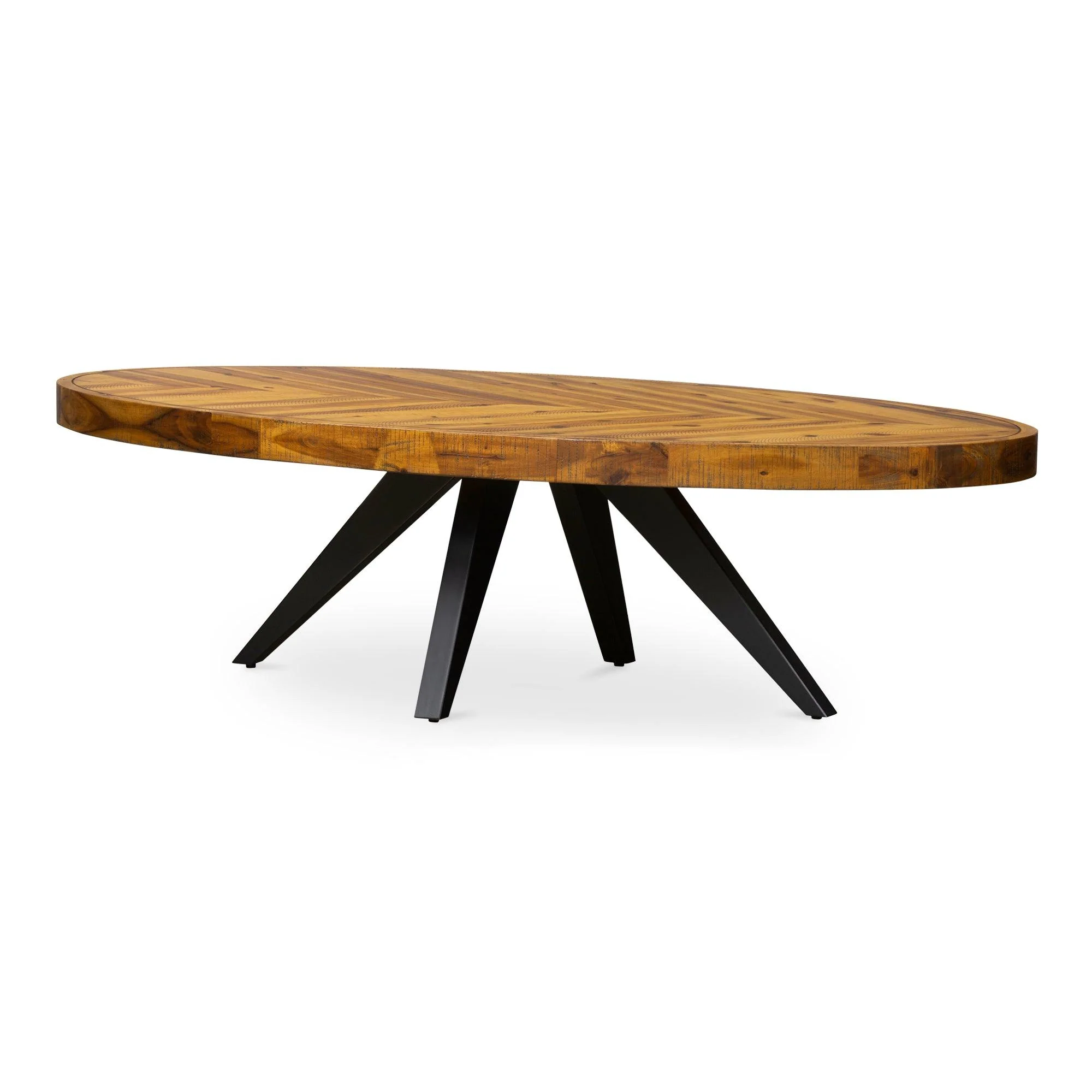 Parq Oval Coffee Table Amber - Remutear