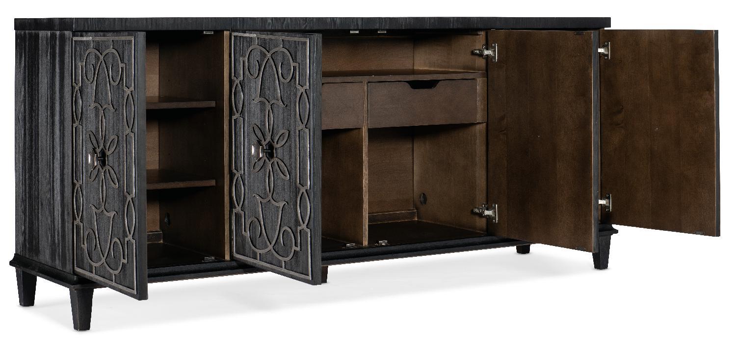 Melange Madeline Four Door Credenza - Remutear