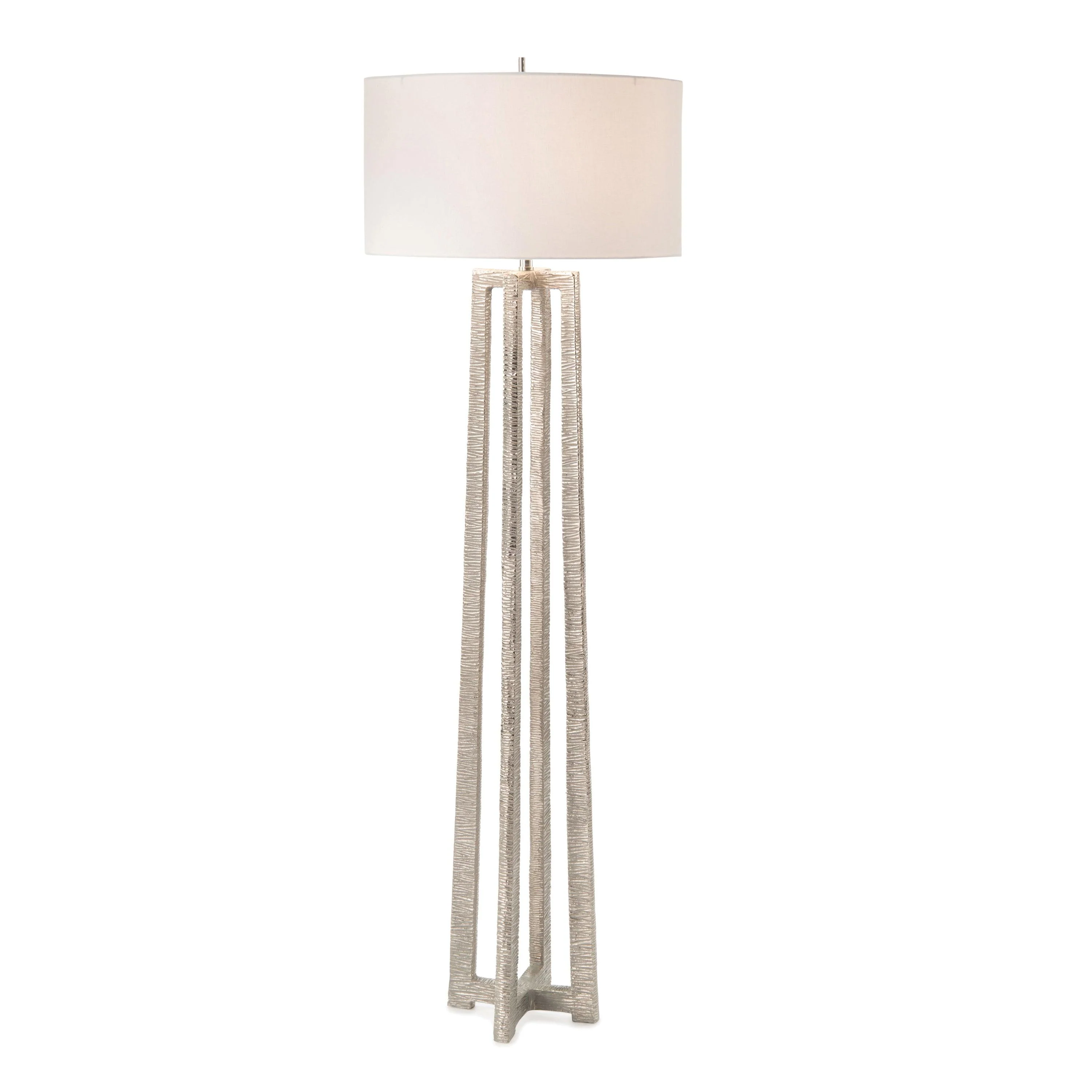 Nickel-Plated Floor Lamp - Remutear