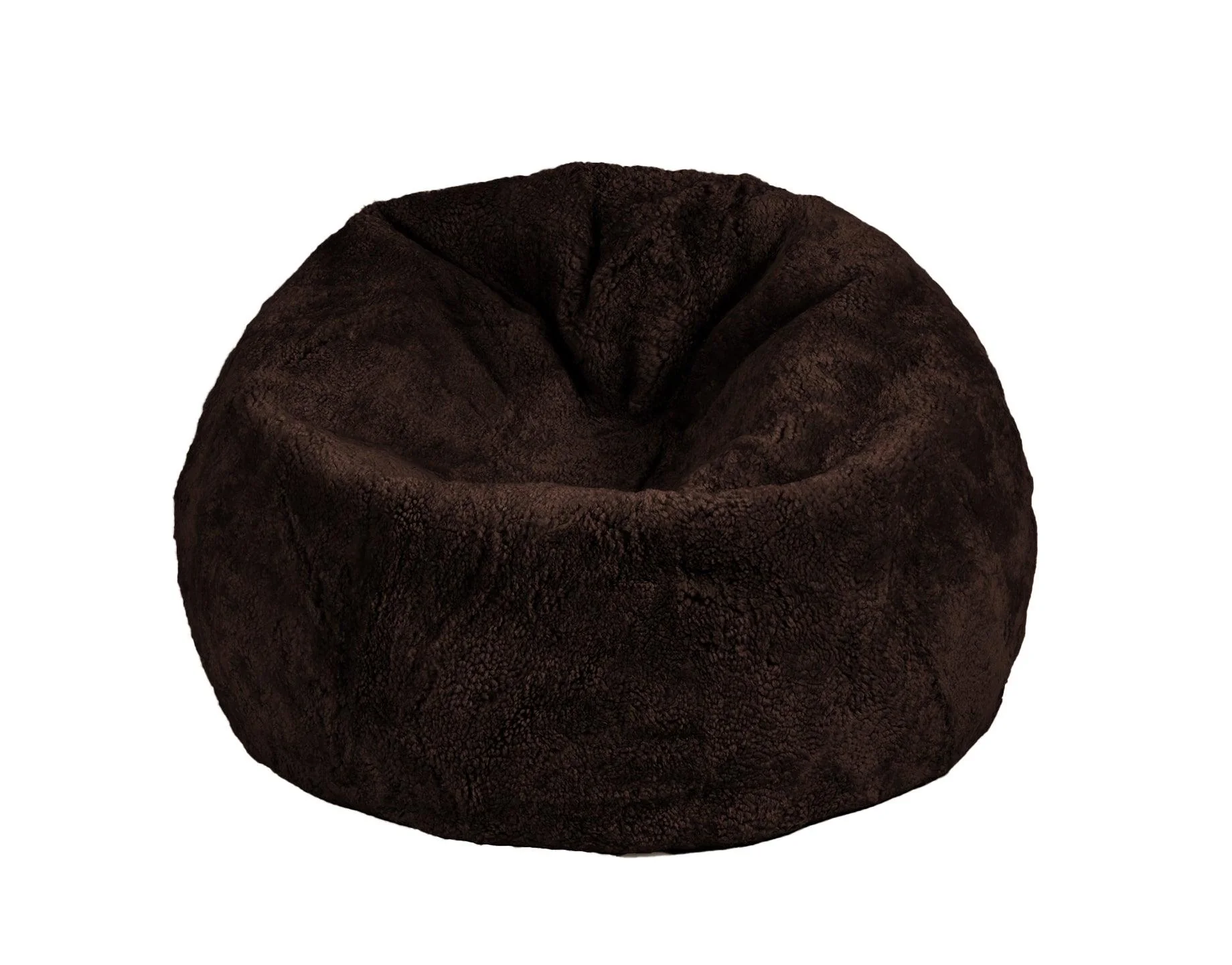 Shorn Curly Sheepskin Beanbag - Remutear