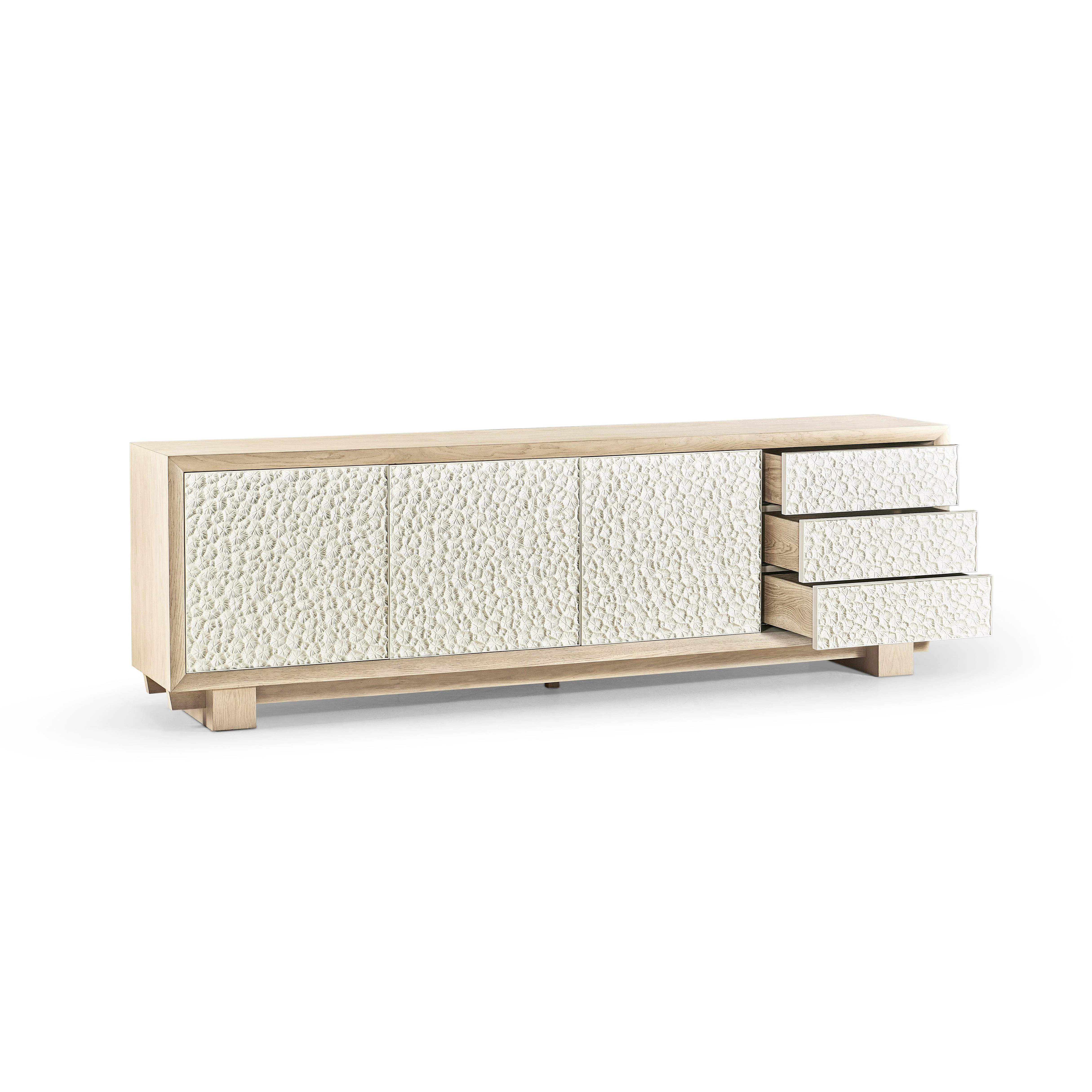 Water Pelagic Cast Metal Entertainment Console - Remutear