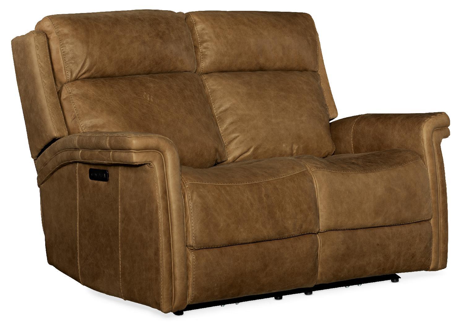 Poise Power Recliner Loveseat with Power Headrest - Remutear