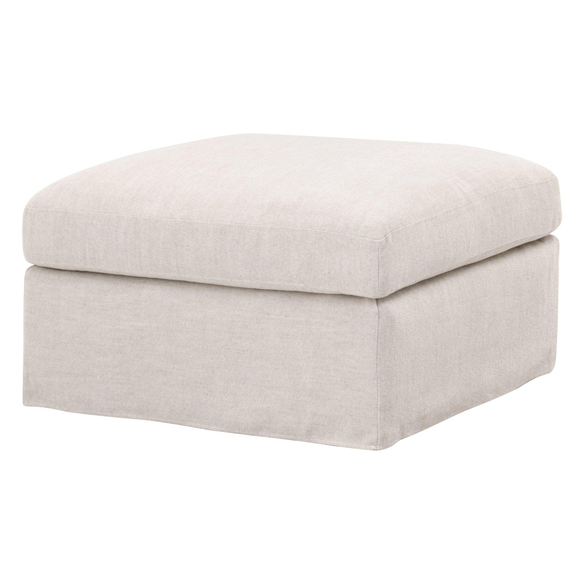 Lena Modular Slipcover Ottoman - Remutear