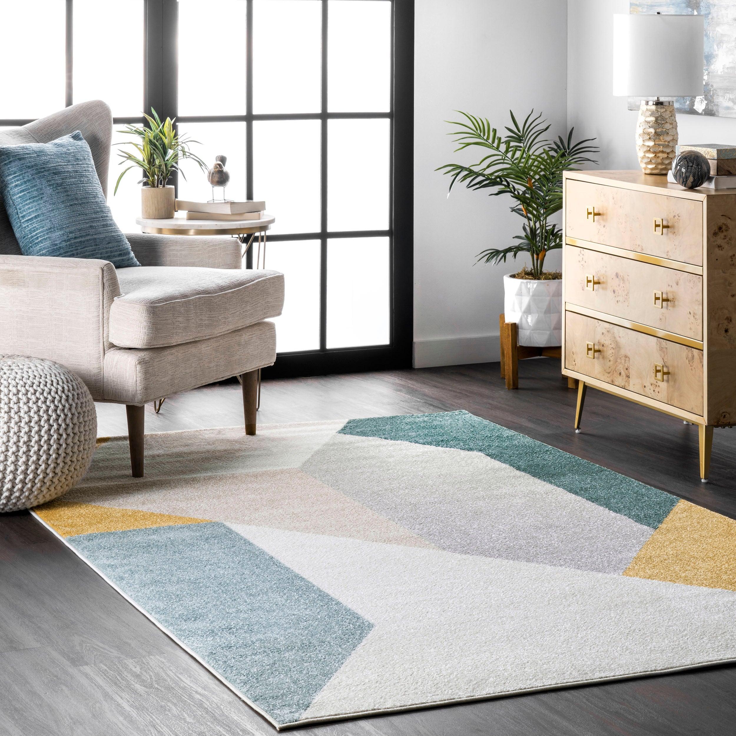 Raegan Modern Abstract Area Rug - Remutear