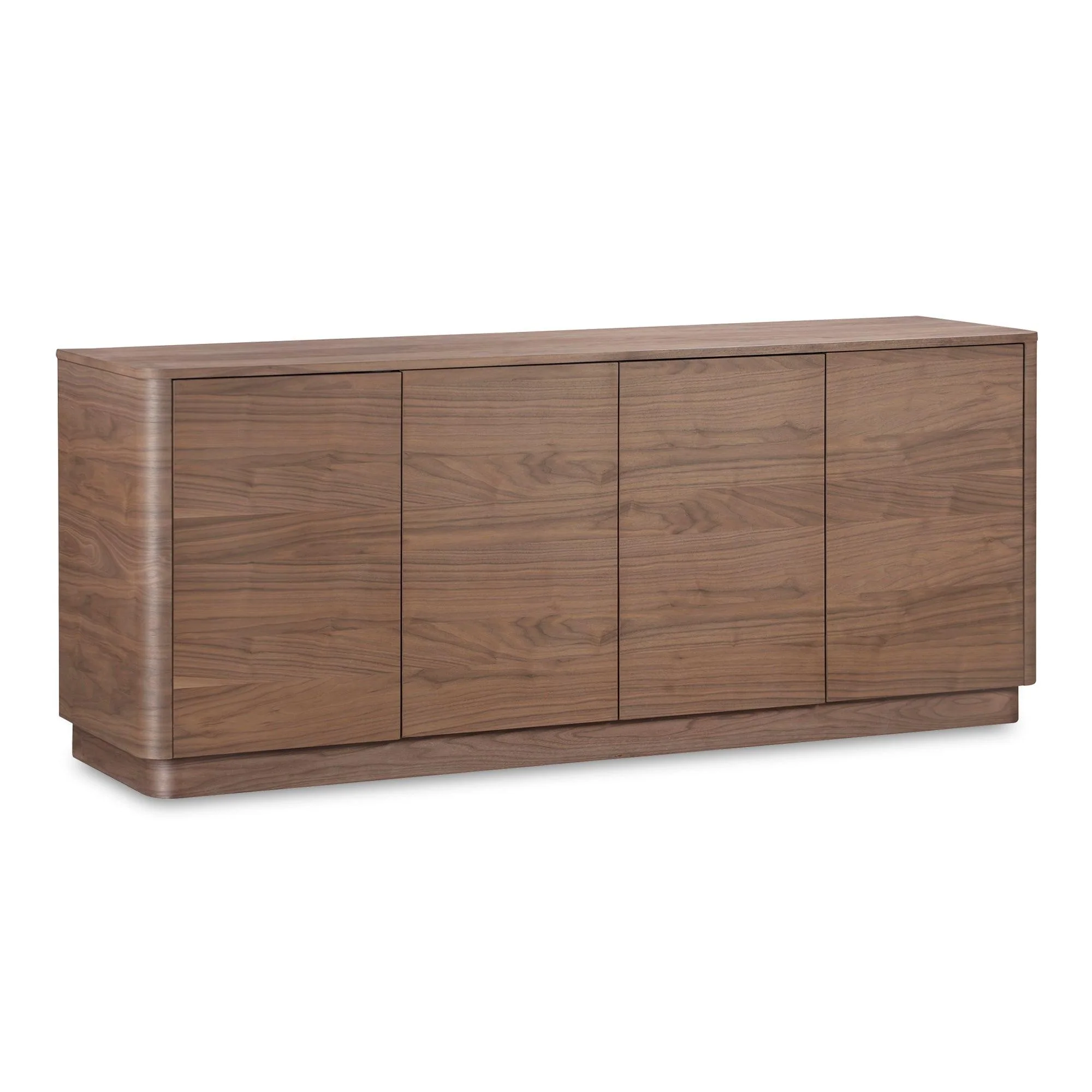 Round Off Sideboard Walnut - Remutear