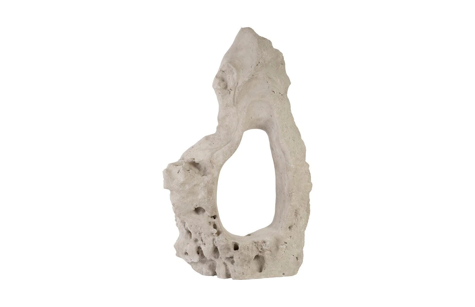 Colossal Cast Stone Sculpture, Single Hole, Roman Stone - Remutear