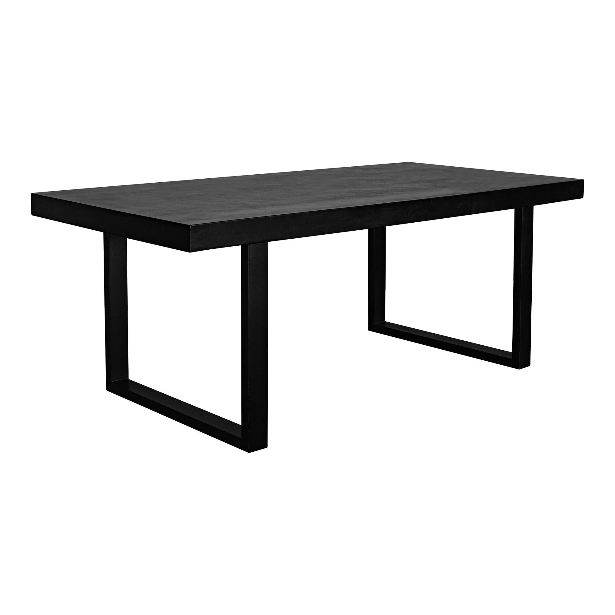 Jedrik Outdoor Dining Table Large Black - Remutear