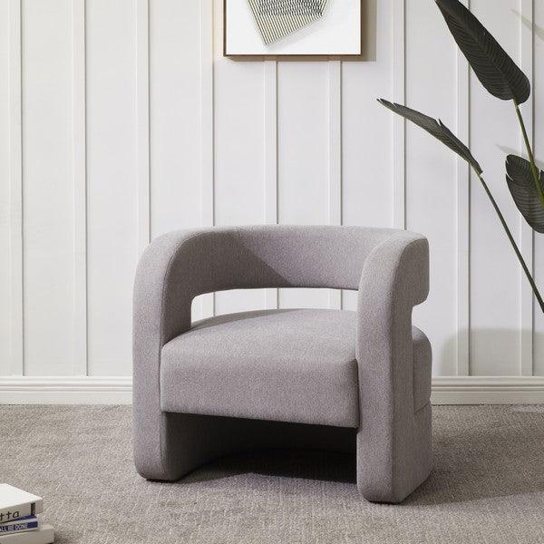 ANISSA BARREL BACK ACCENT CHAIR - Remutear