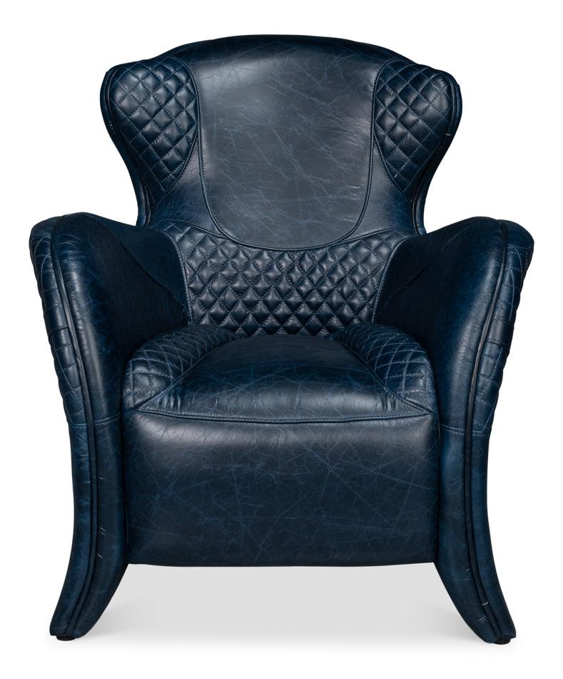Hera Arm Chair - Chateau Blue - Remutear