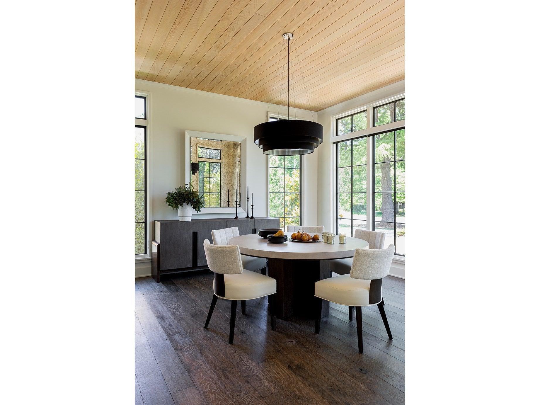 Erinn V. Topanga Round Dining Table - Remutear