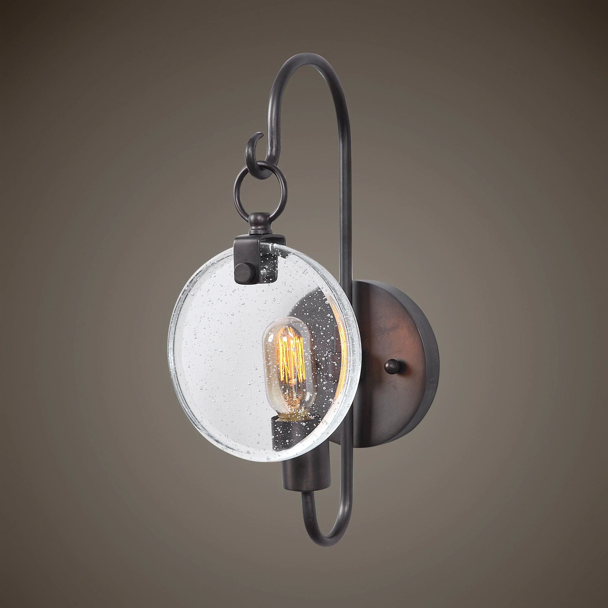 WHITTEN 1 LIGHT BRONZE SCONCE - Remutear