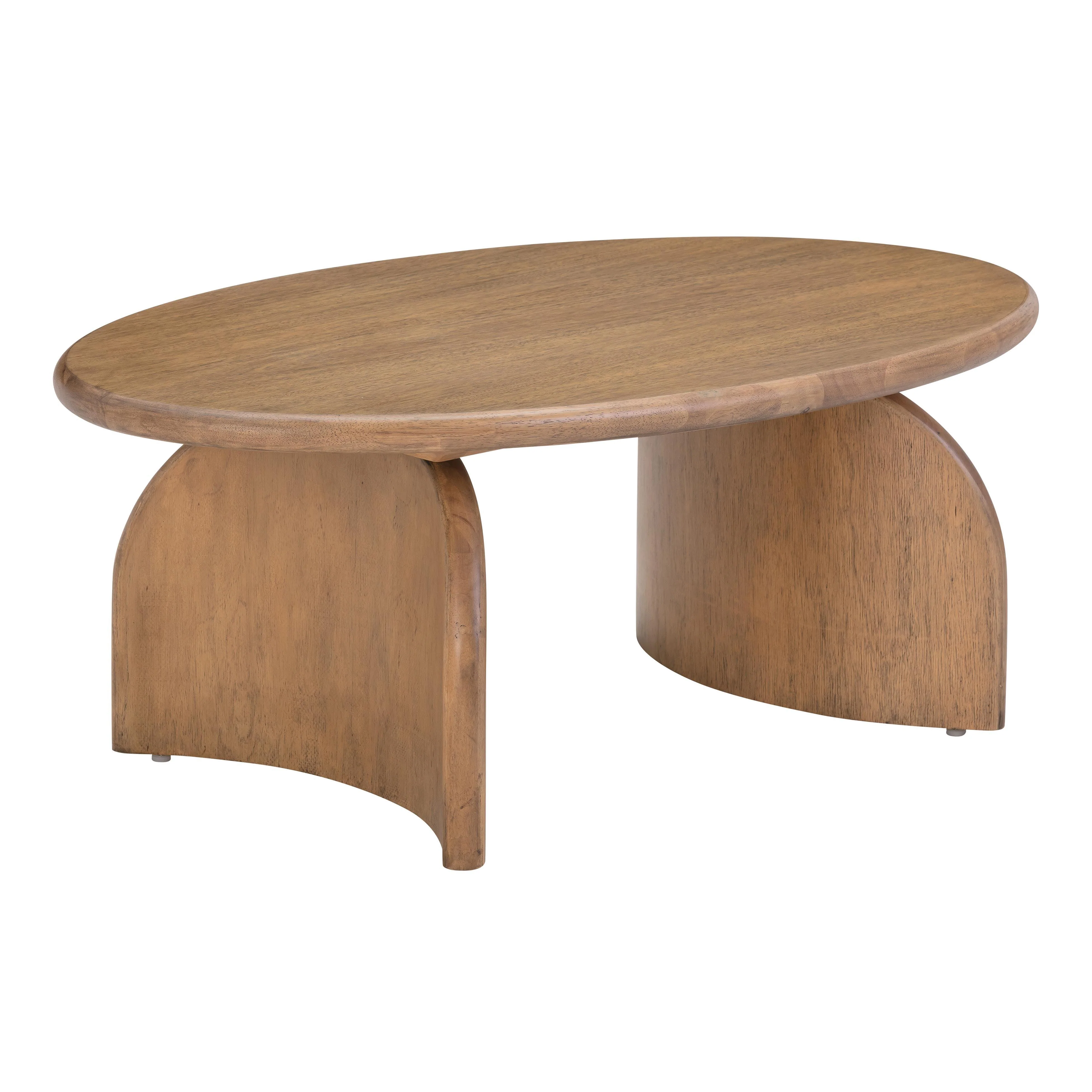 Sofia Cognac Wooden Coffee Table - Remutear