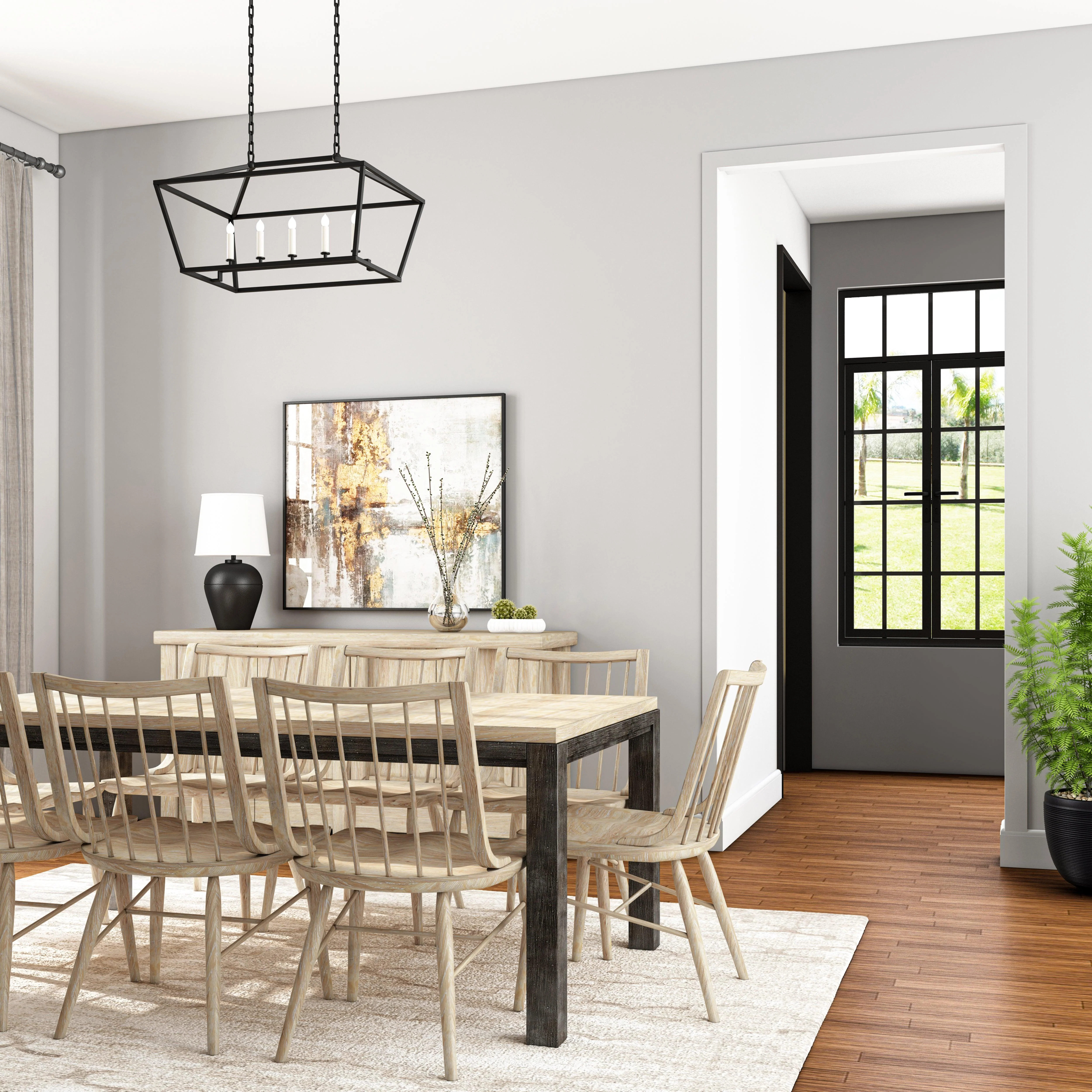 Frame Rectangular Dining Table - Remutear