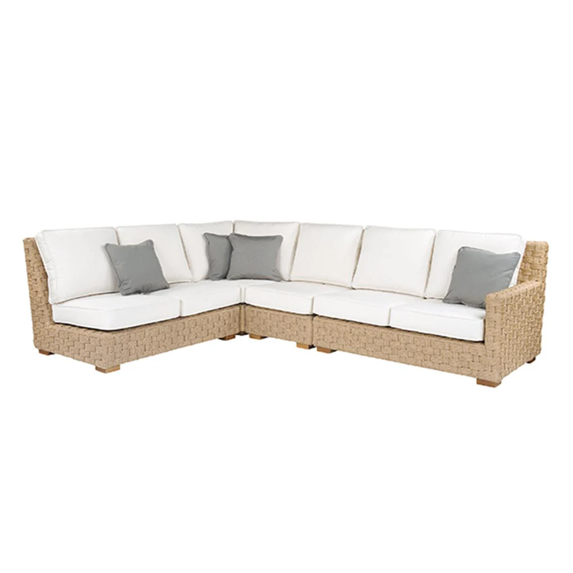 St. Barts Sectional Right Arm (Facing) Settee - Remutear