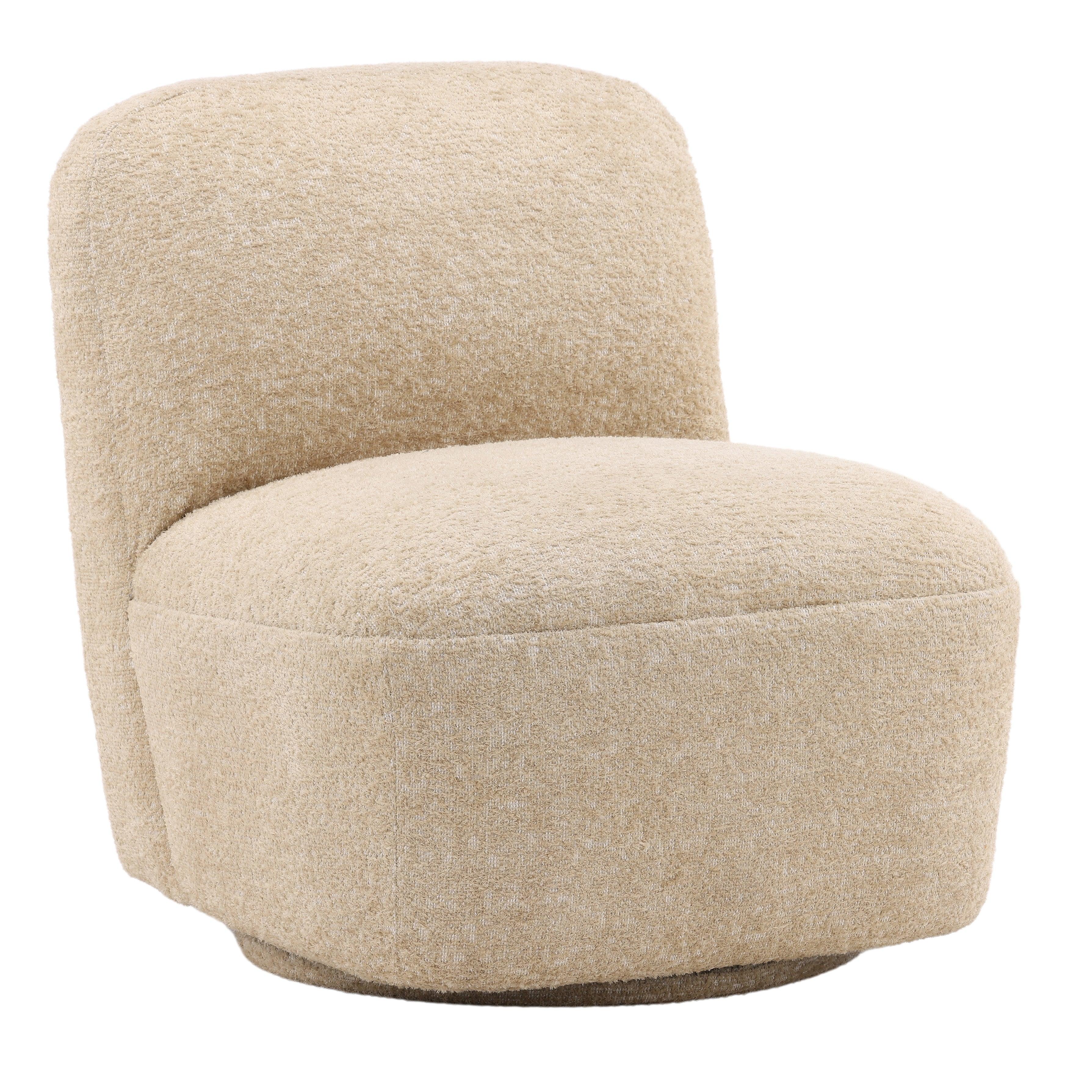 Daryl Swivel Chair Sand - Remutear