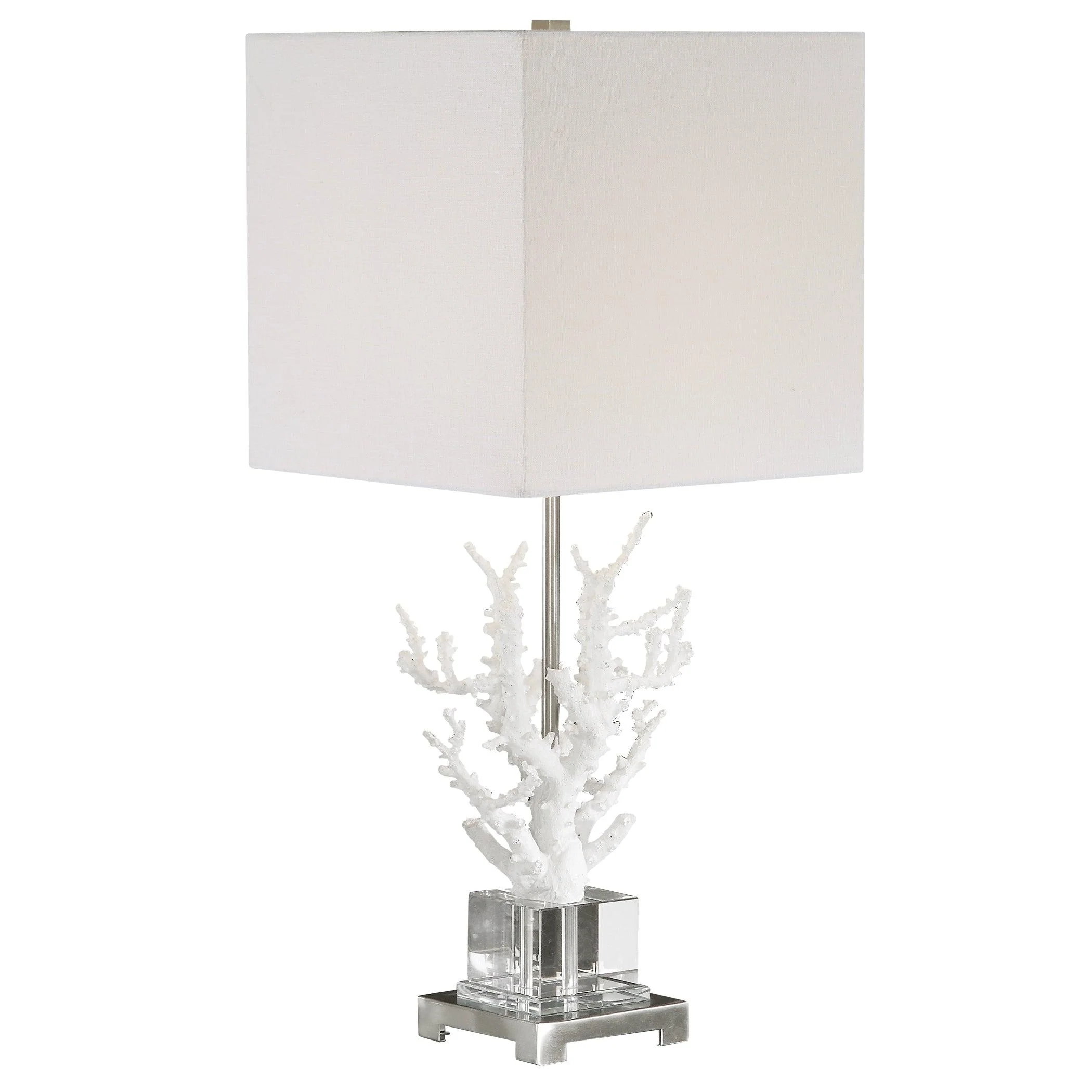 CORALLO WHITE CORAL TABLE LAMP - Remutear