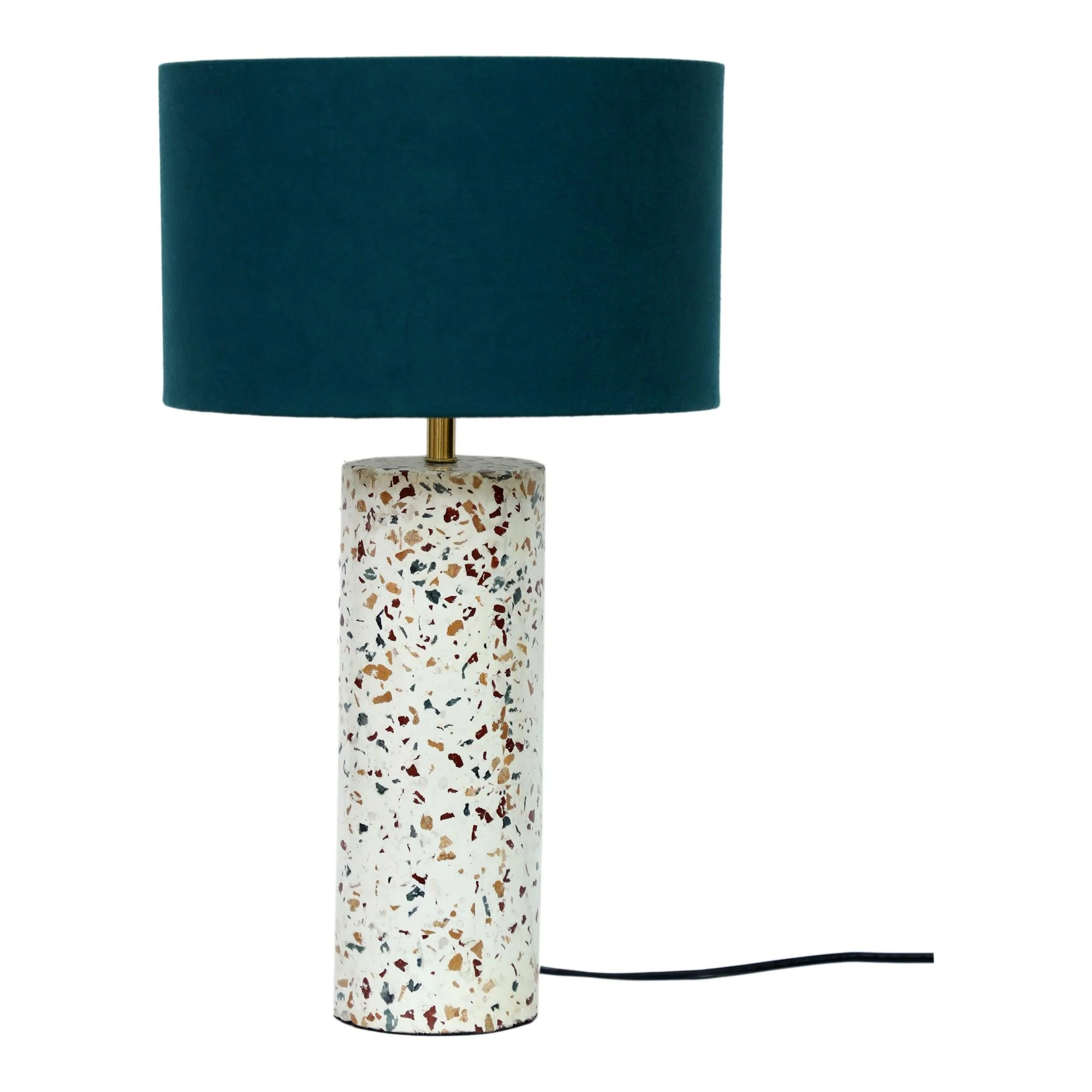 Terrazzo Cylinder Table Lamp - Remutear