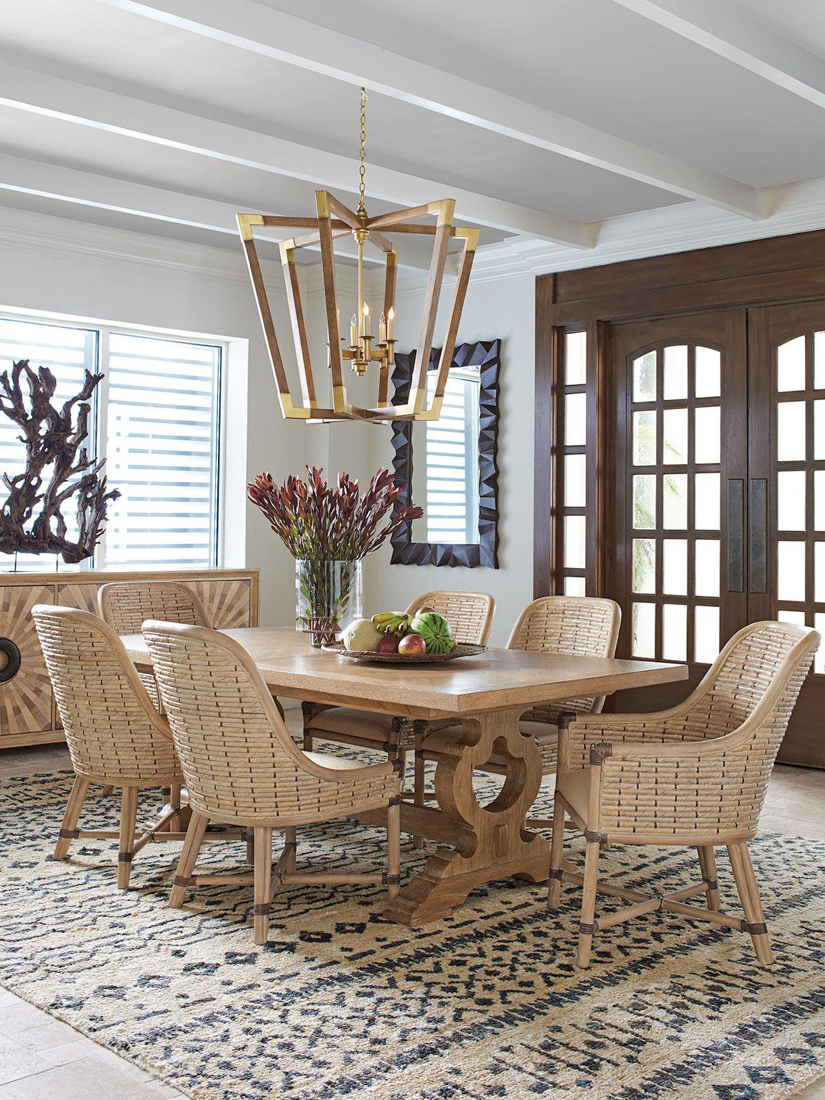 Los Altos Keeling Woven Side Chair - Remutear