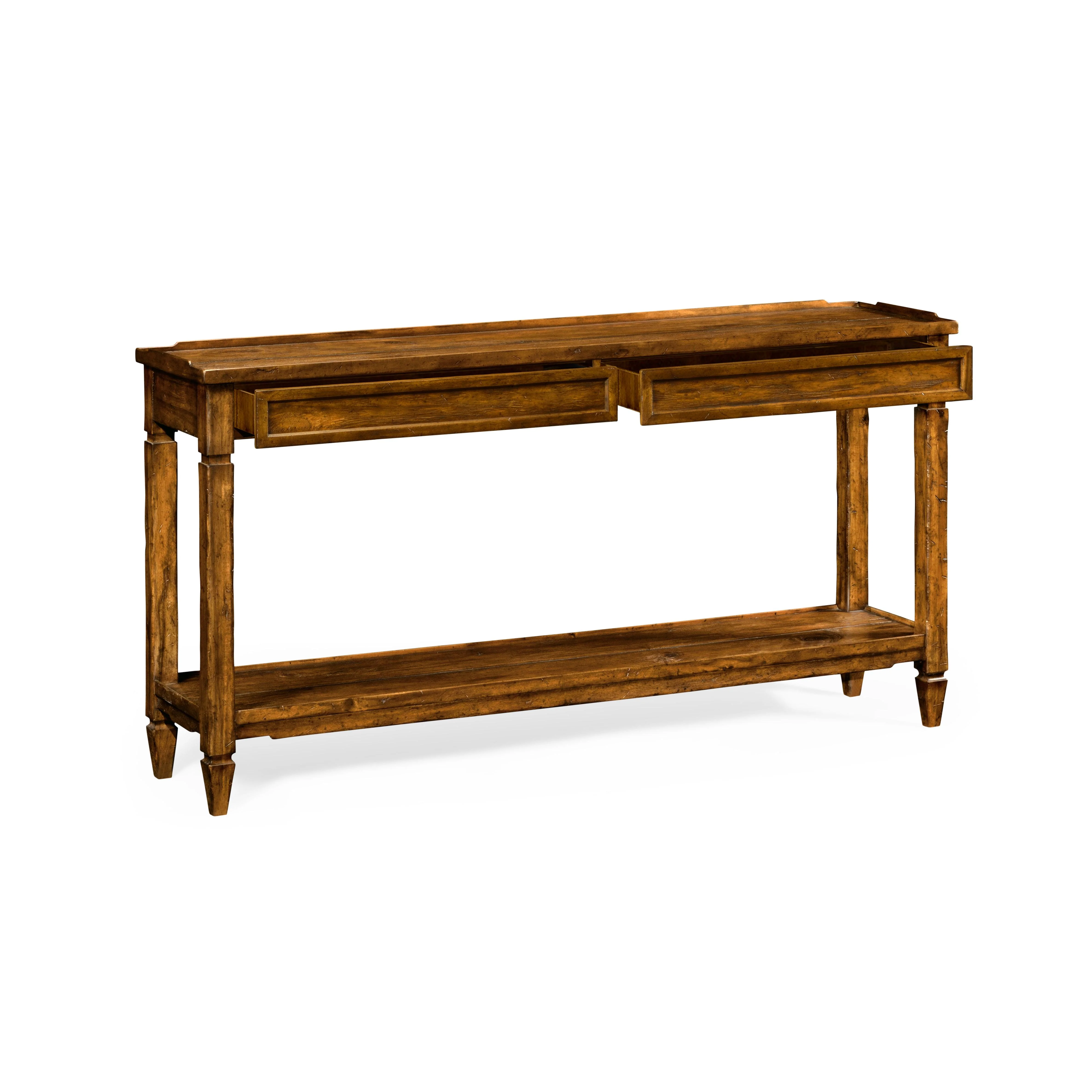 Casually Country Casually Country Console Table with Drawers - Remutear