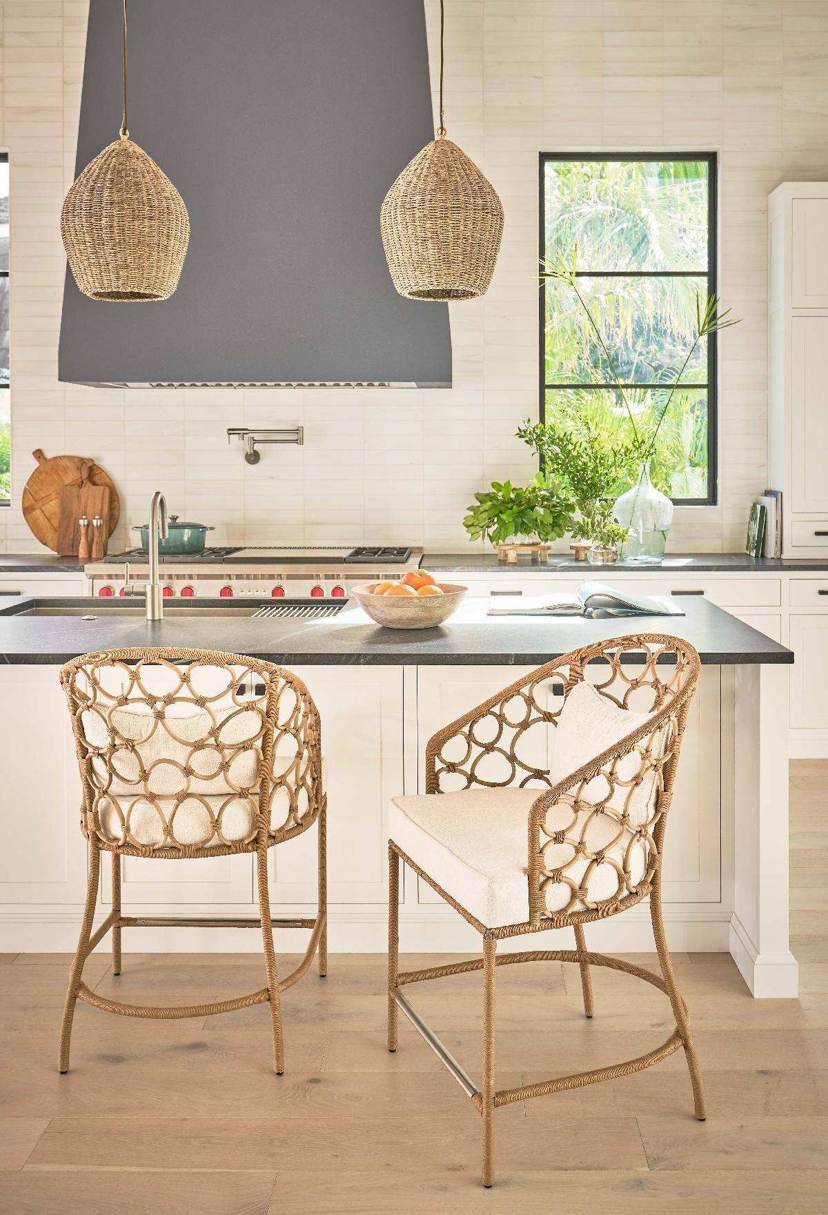 Weekender Pebble Counter Chair - Remutear
