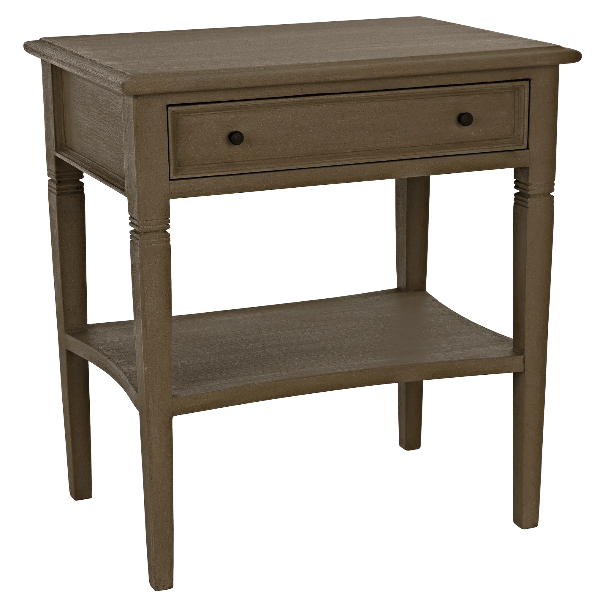 Oxford 1-Drawer Side Table, Weathered - Remutear