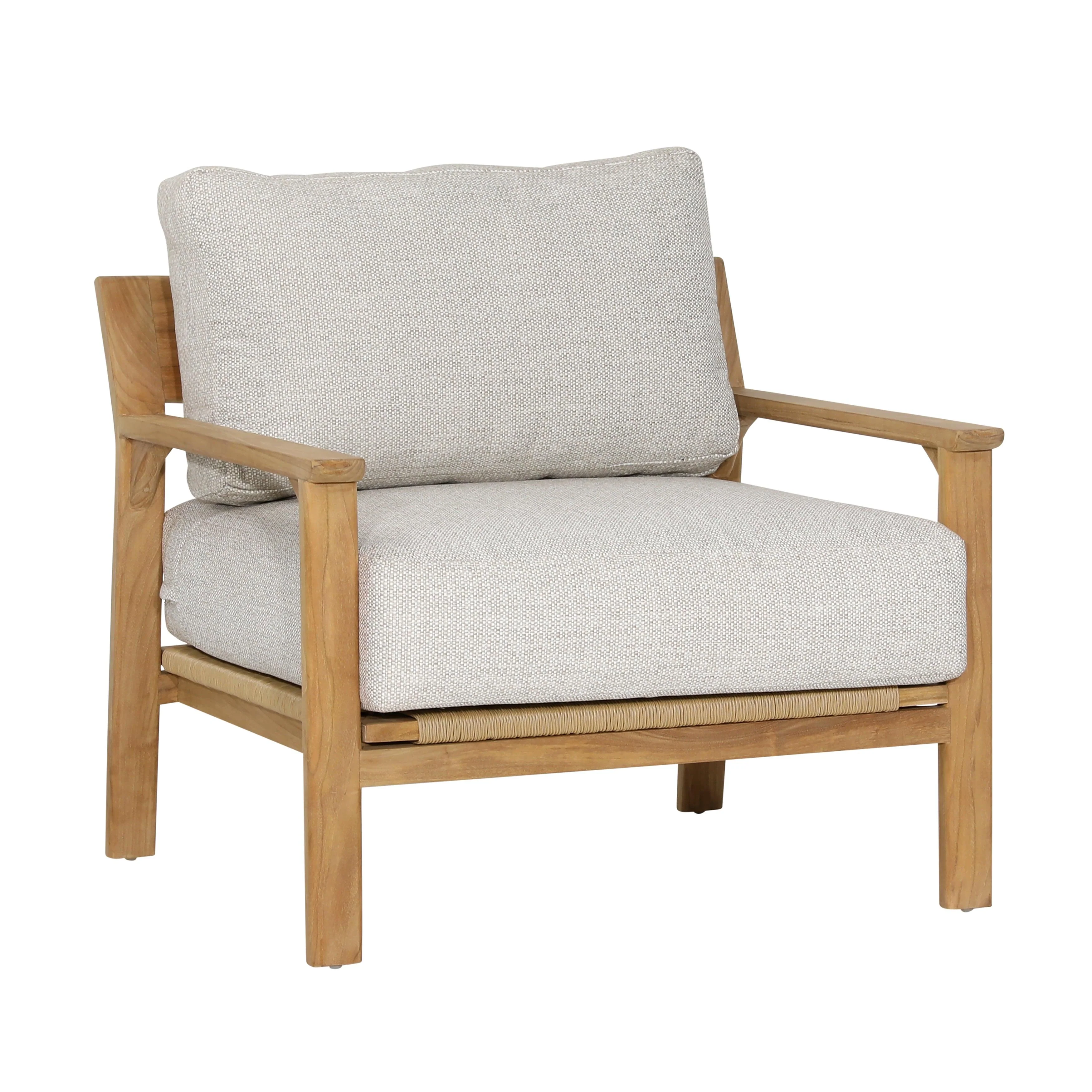 Lexie Outdoor Occasional Chair Taupe - Remutear