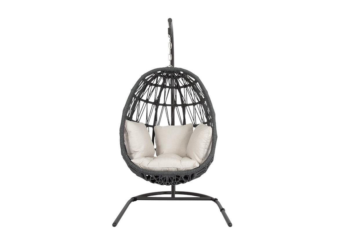 Milano Hanging Chair in Echo Ash w/ Self Welt - Remutear