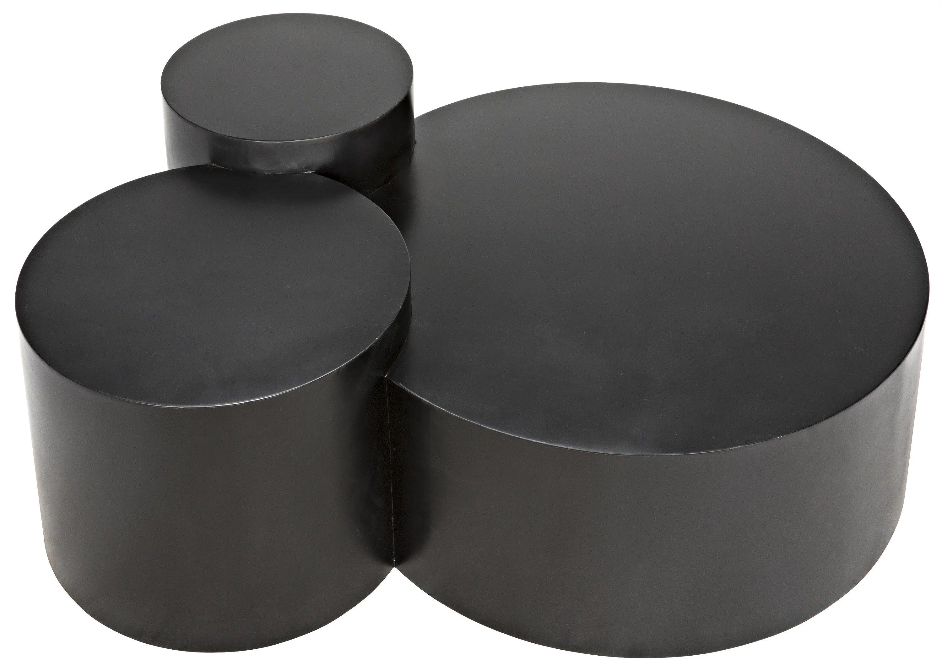 Ella Coffee Table, Black Steel - Remutear