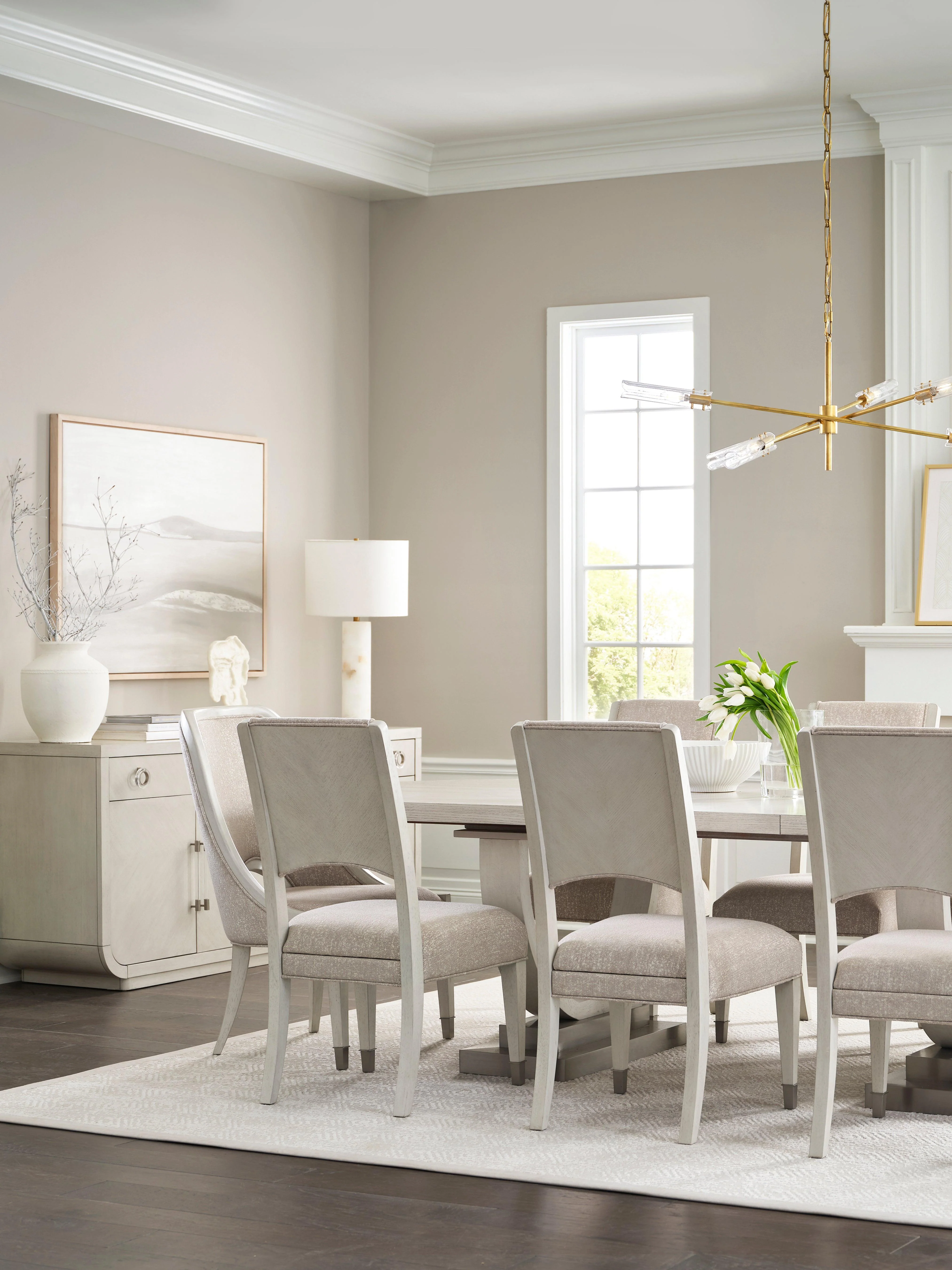 Brighton Trestle Table with Leaf Extension - Remutear