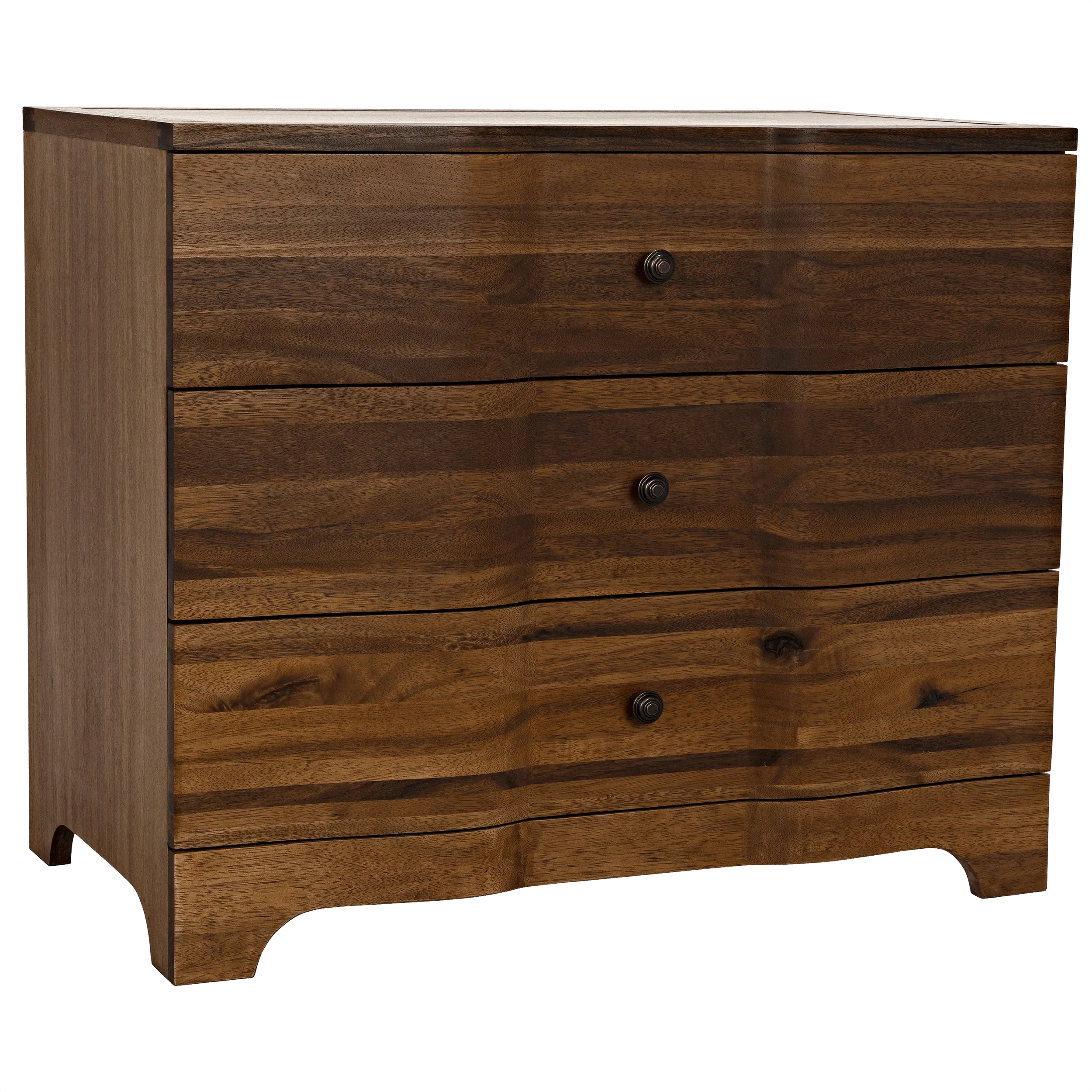 Claudie Chest, Dark Walnut - Remutear