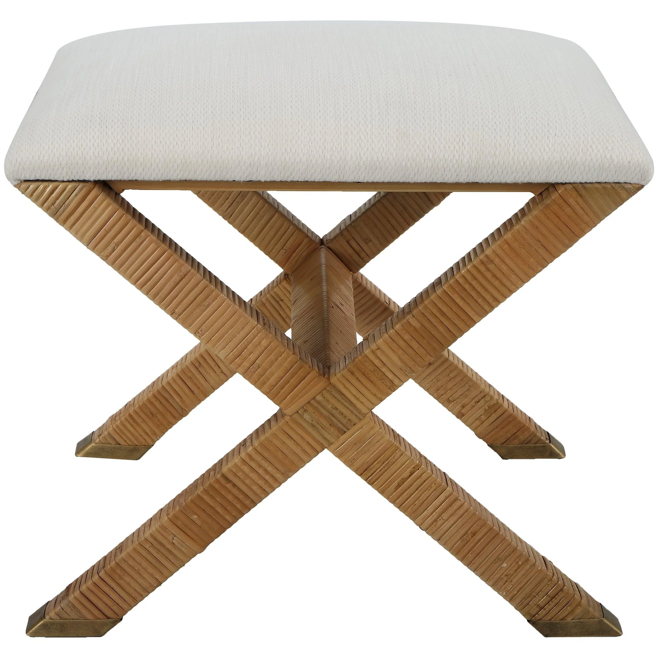St. Tropez Rattan Small Bench - Remutear