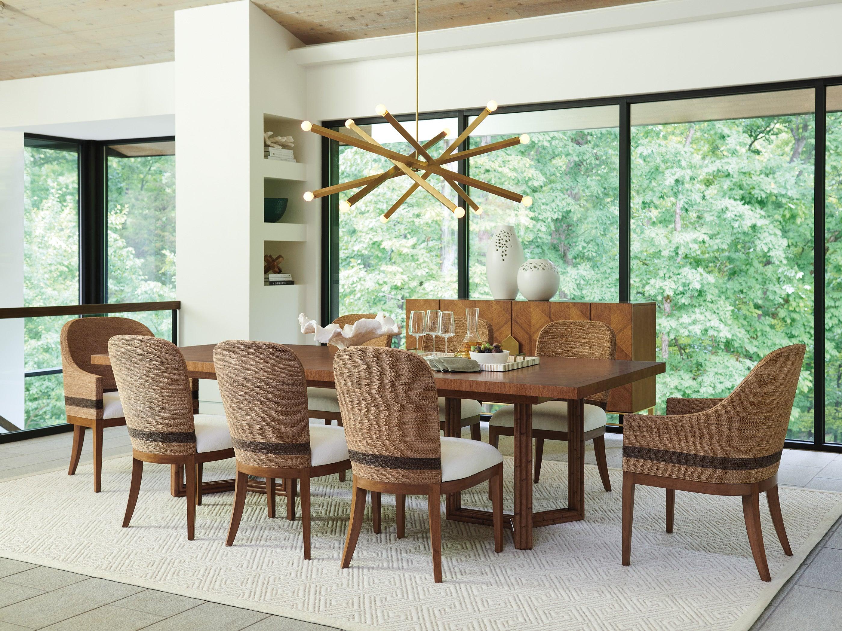 Palm Desert San Marino Double Pedestal Dining Table - Remutear