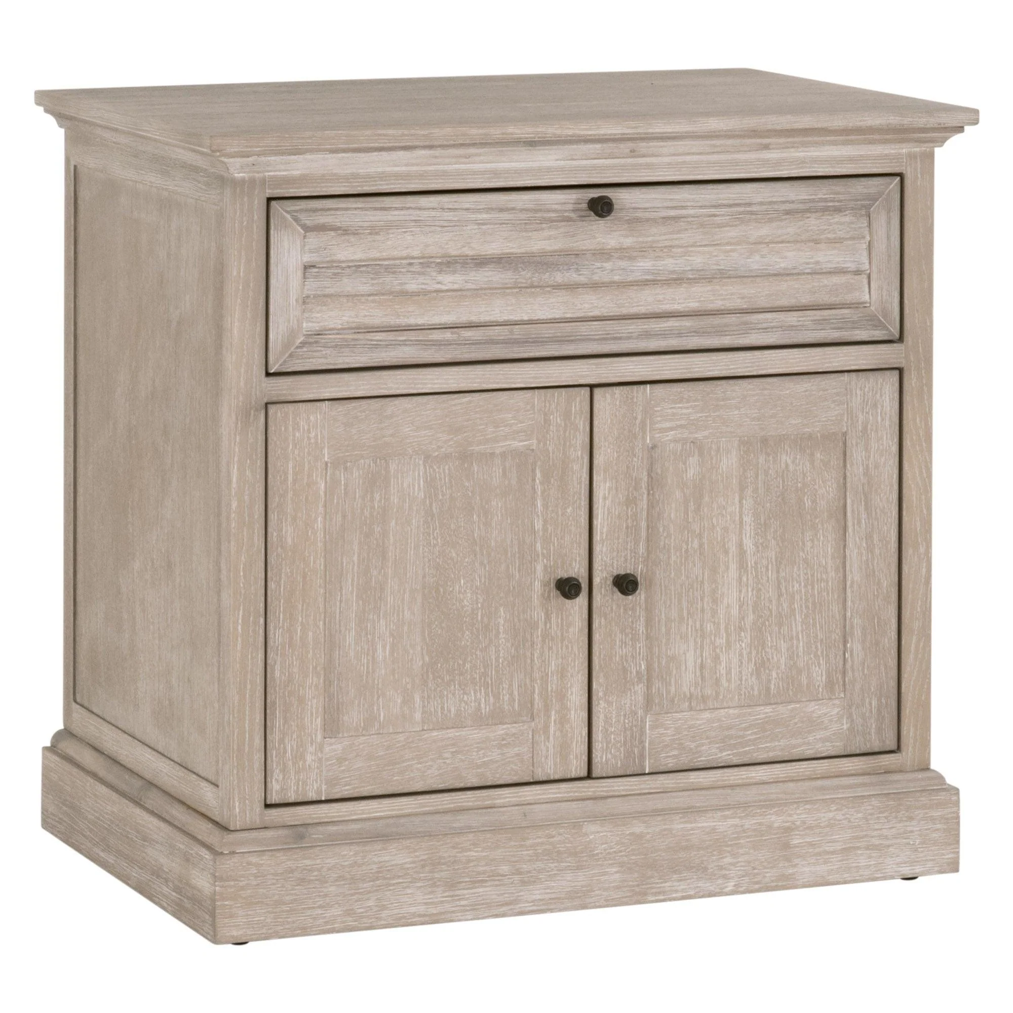 Eden 1-Drawer 2-Door Nightstand - Remutear
