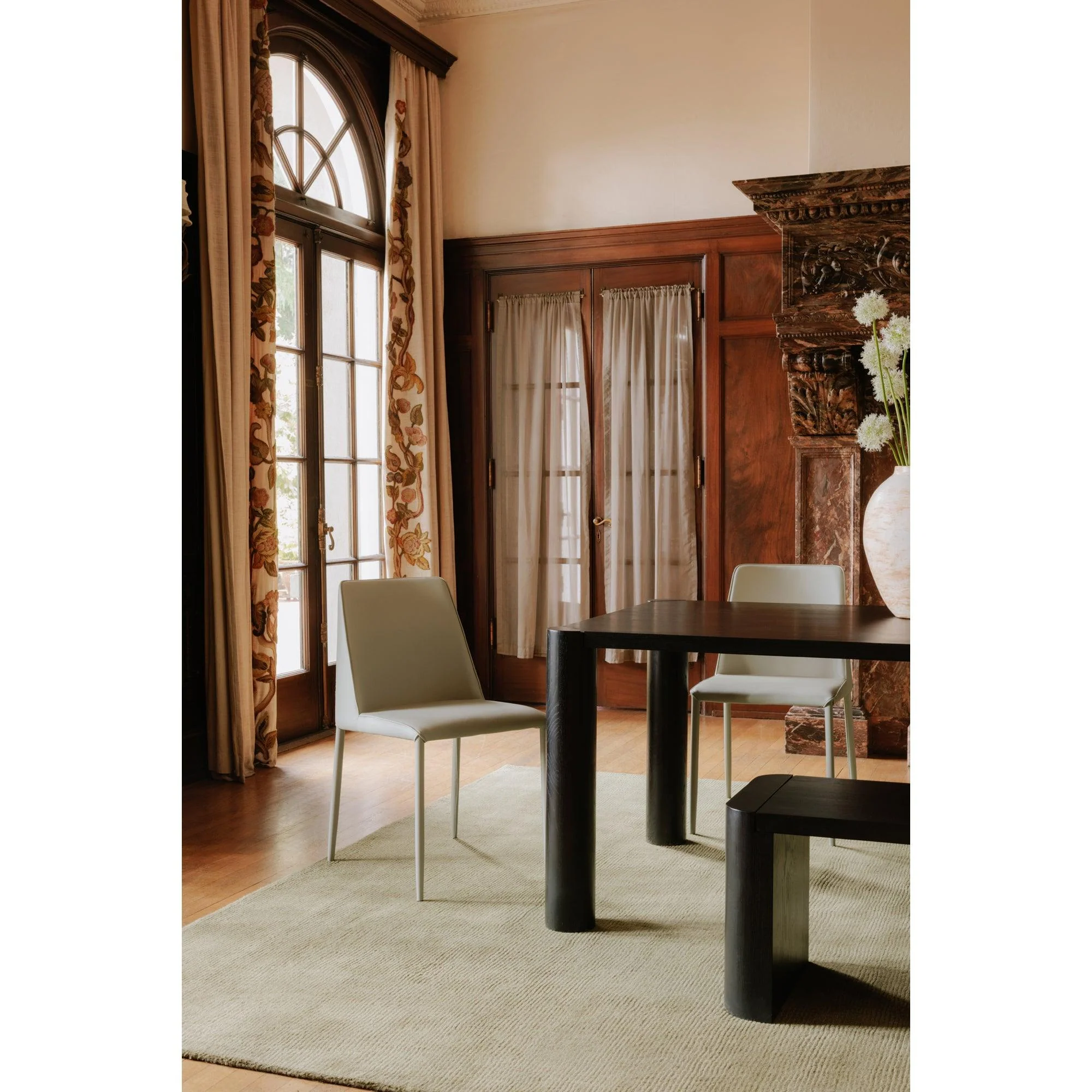 Post Dining Bench Small Black - Remutear