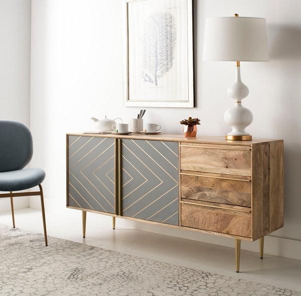 TITAN GOLD INLAYED CEMENT SIDEBOARD - Remutear