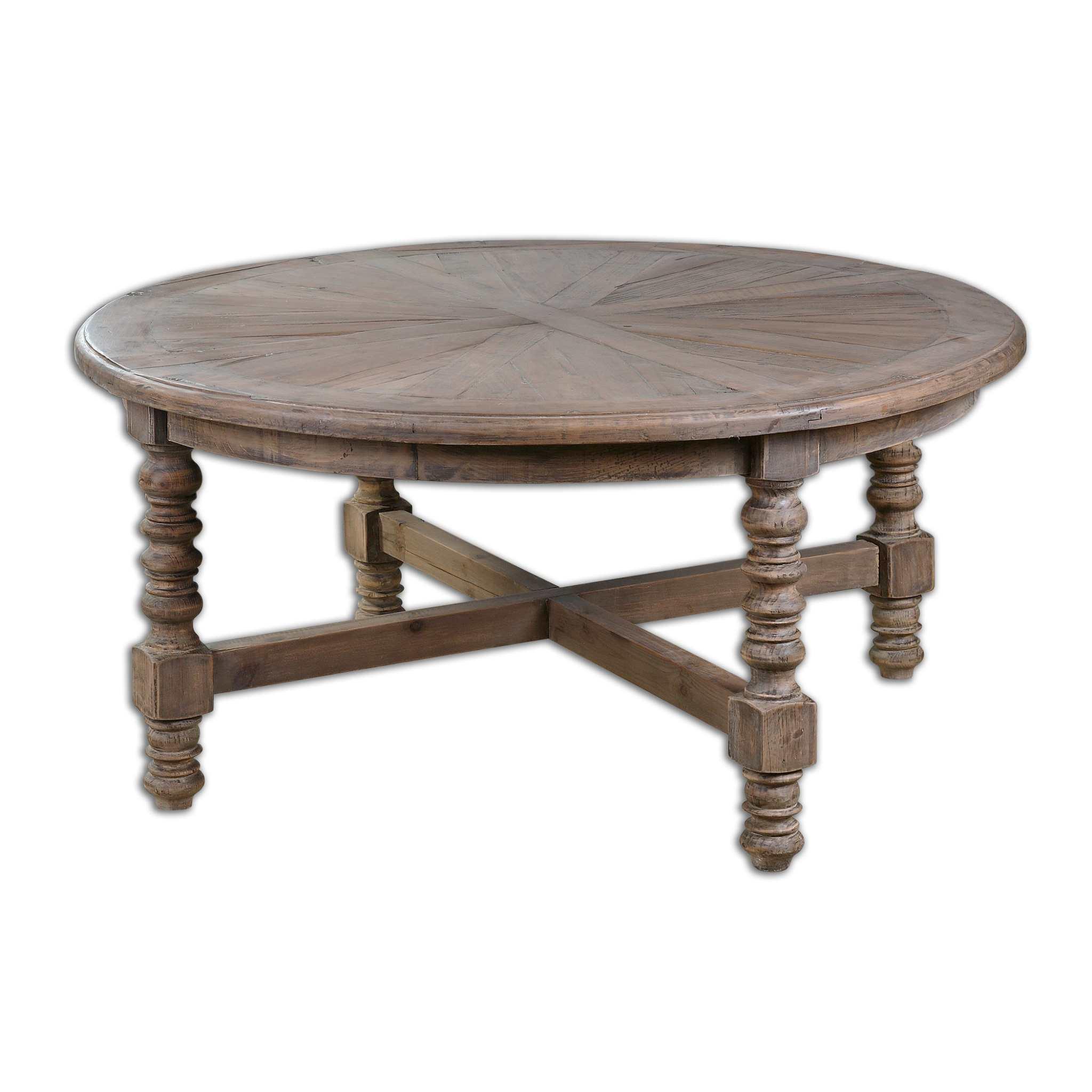 SAMUELLE WOODEN COFFEE TABLE - Remutear