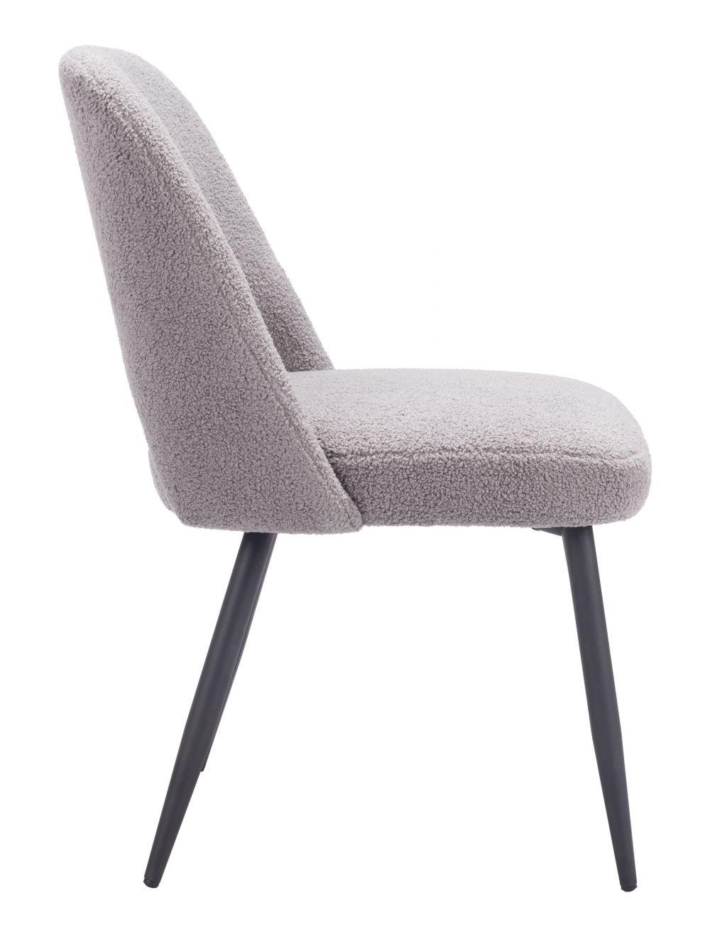 Teddy Dining Chair (Set of 2) Gray - Remutear