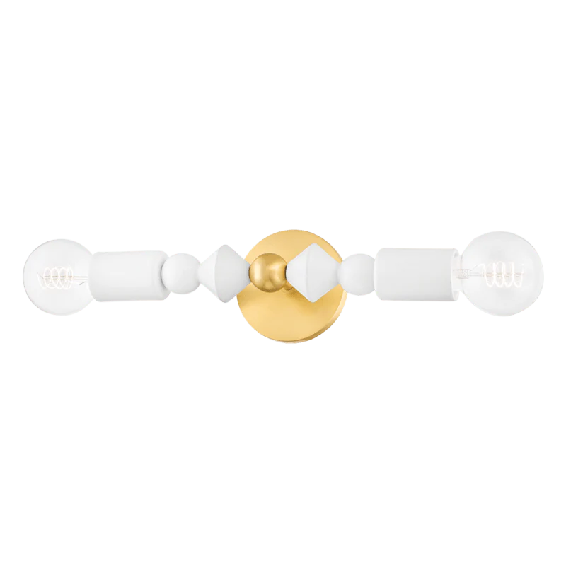 FLORA 2 LIGHT WALL SCONCE - Remutear