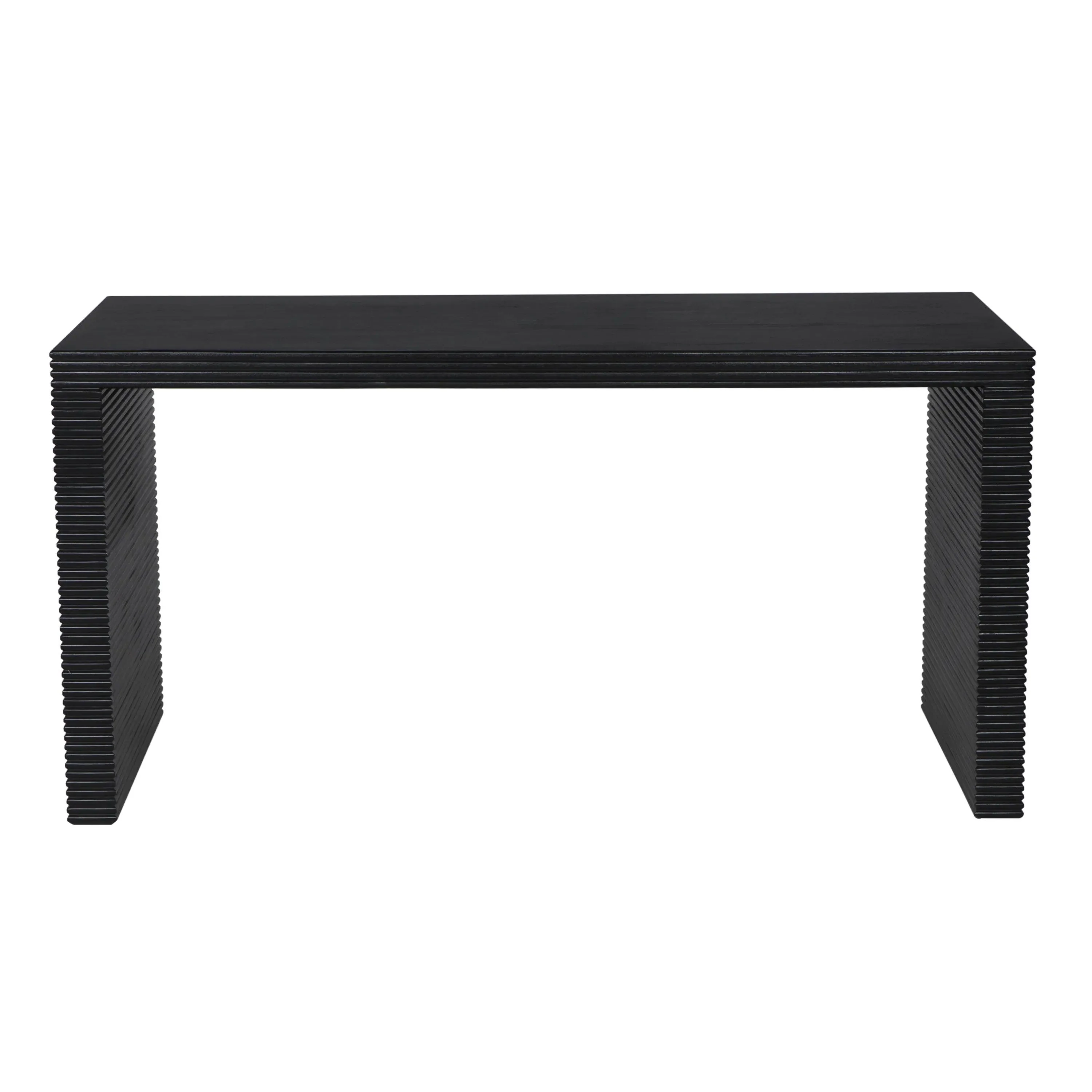 Manhattan Desk, Hand Rubbed Black - Remutear