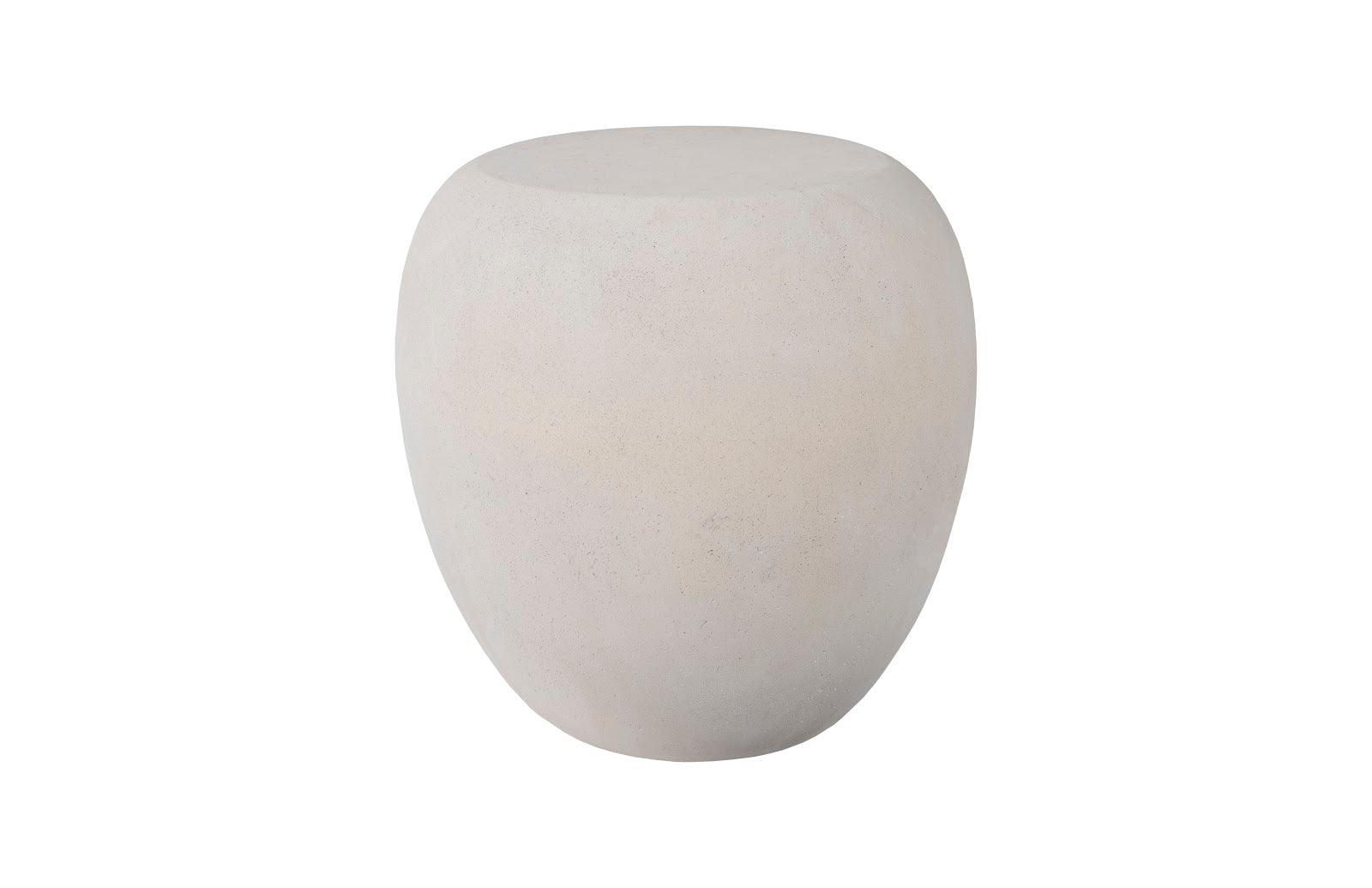 River Stone Side Table, Roman Stone - Remutear