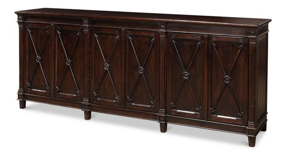 Marksman Sideboard - Dark Brown - Remutear
